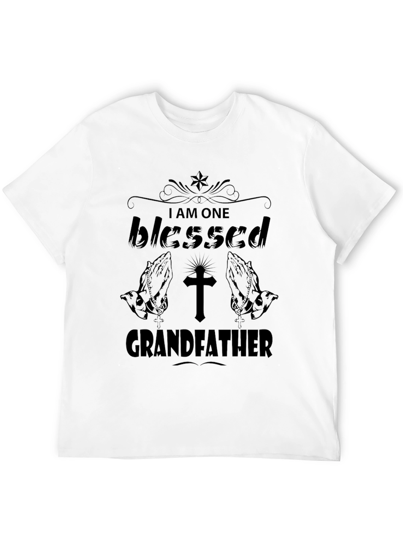 Blessed Grandfather Graphic T-Shirt