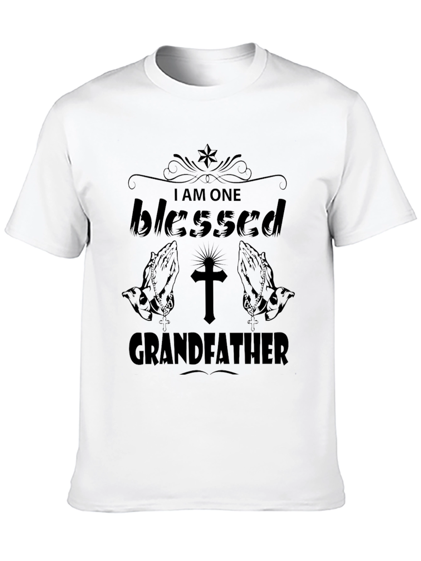 Blessed Grandfather Graphic T-Shirt