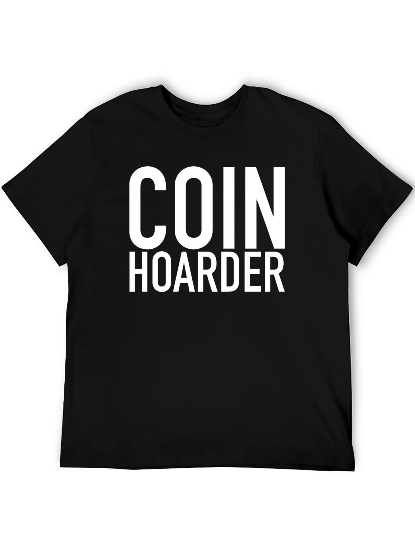 Coin Hoarder T-Shirt - Black