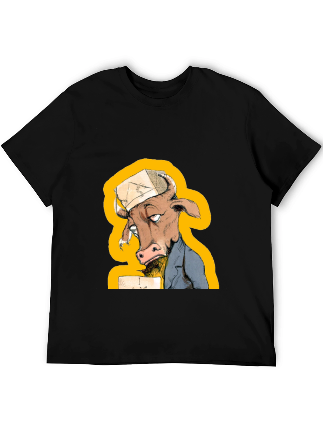 Funny Cow T-Shirt - Novelty Cartoon Animal Tee
