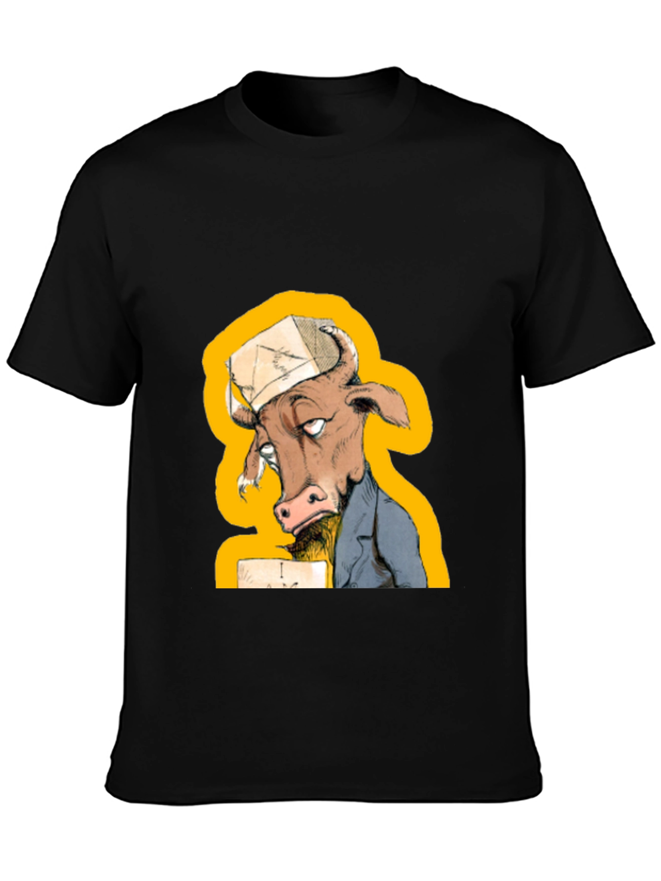 Funny Cow T-Shirt - Novelty Cartoon Animal Tee