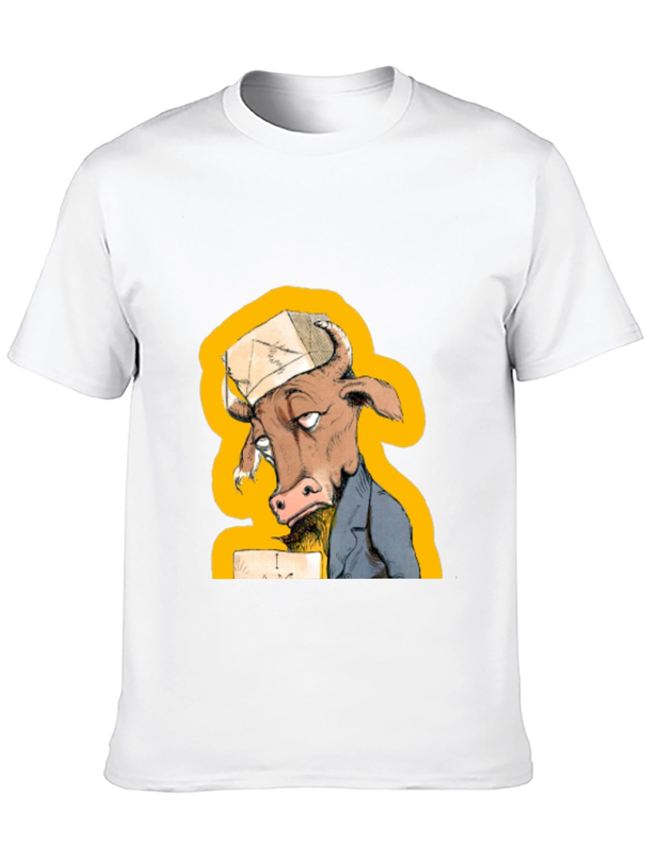 Funny Cow T-Shirt - Novelty Cartoon Animal Tee