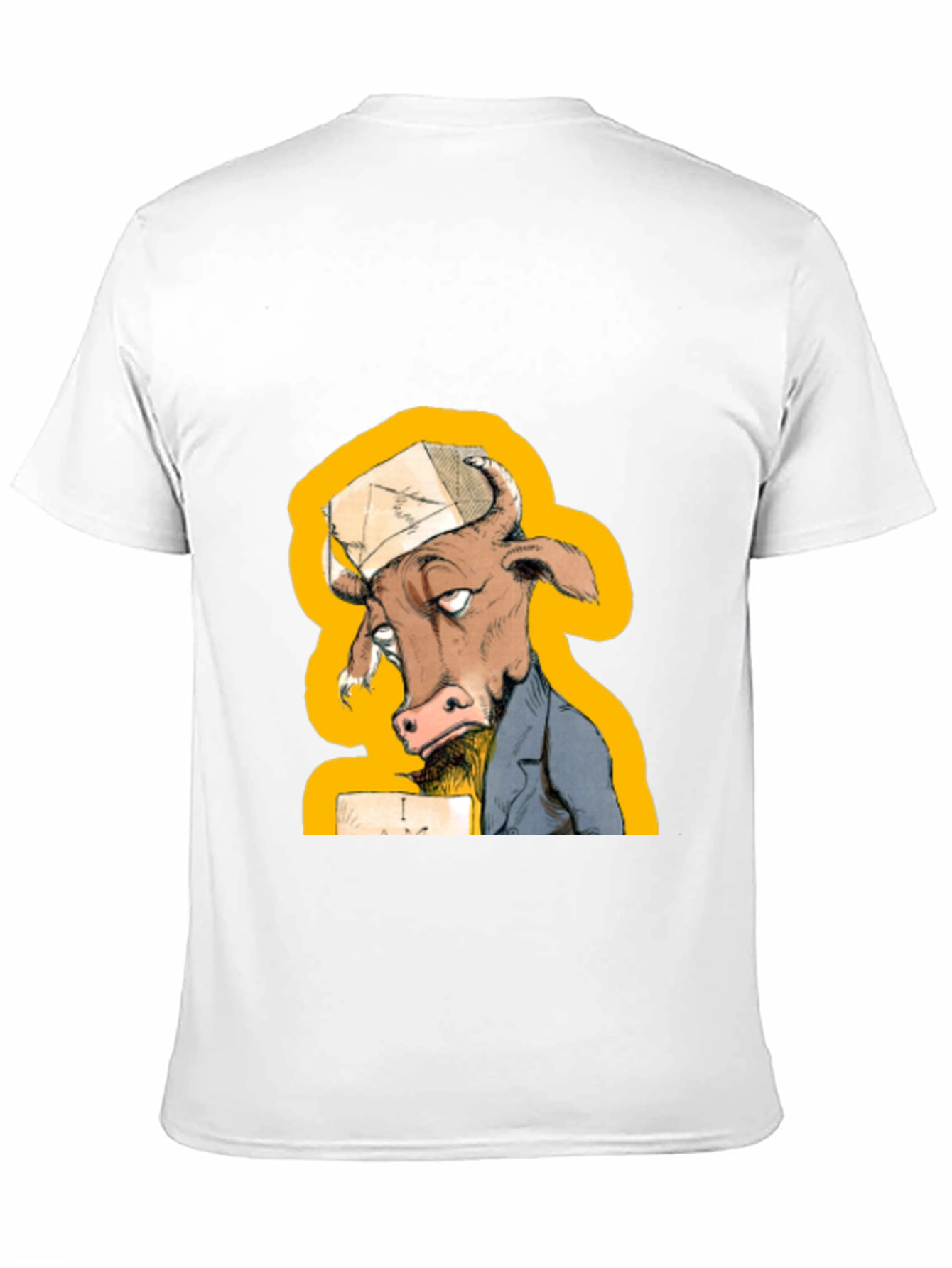 Funny Cow T-Shirt - Novelty Cartoon Animal Tee