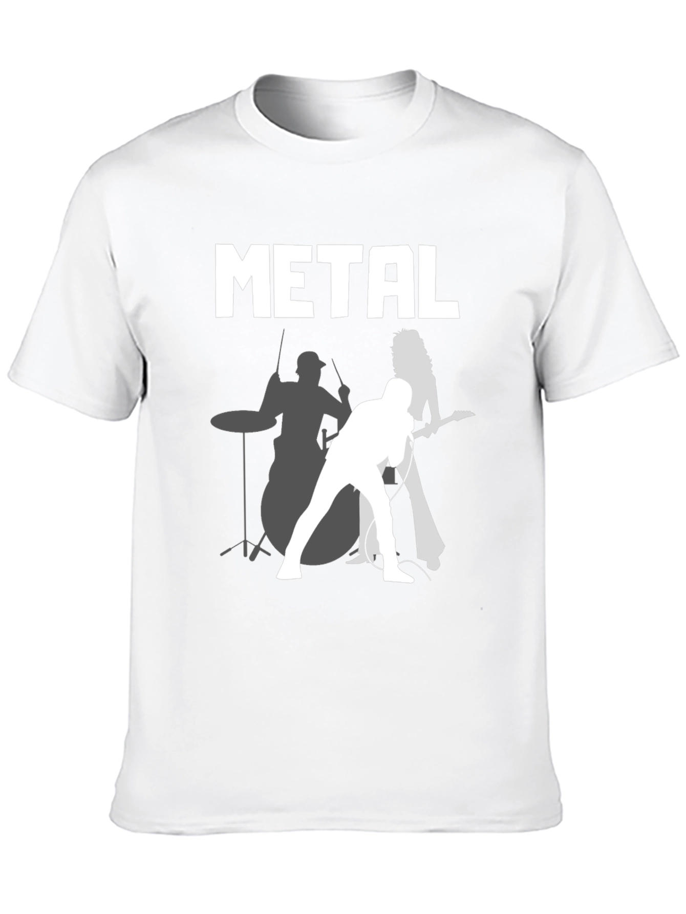 Metal Band Graphic Tee - Rock On!