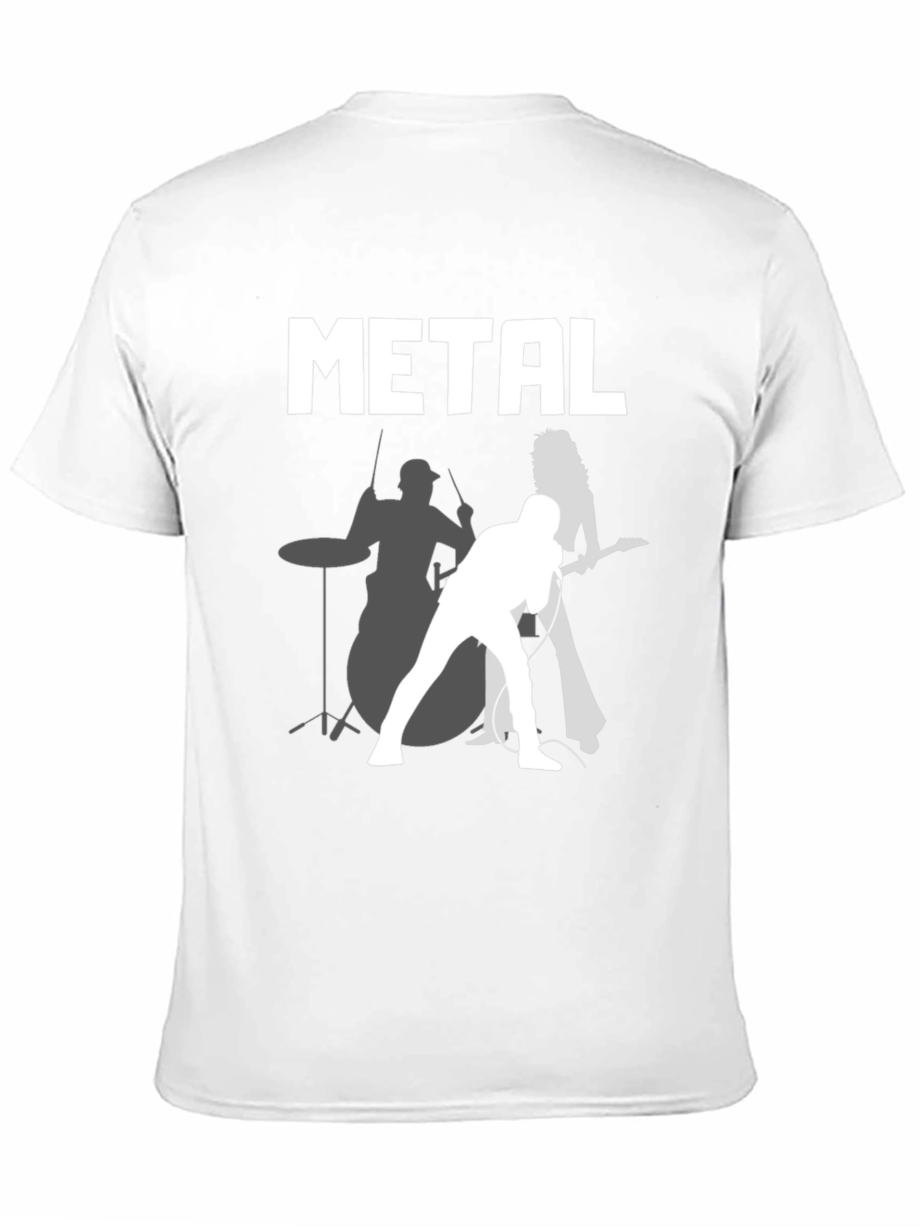 Metal Band Graphic Tee - Rock On!