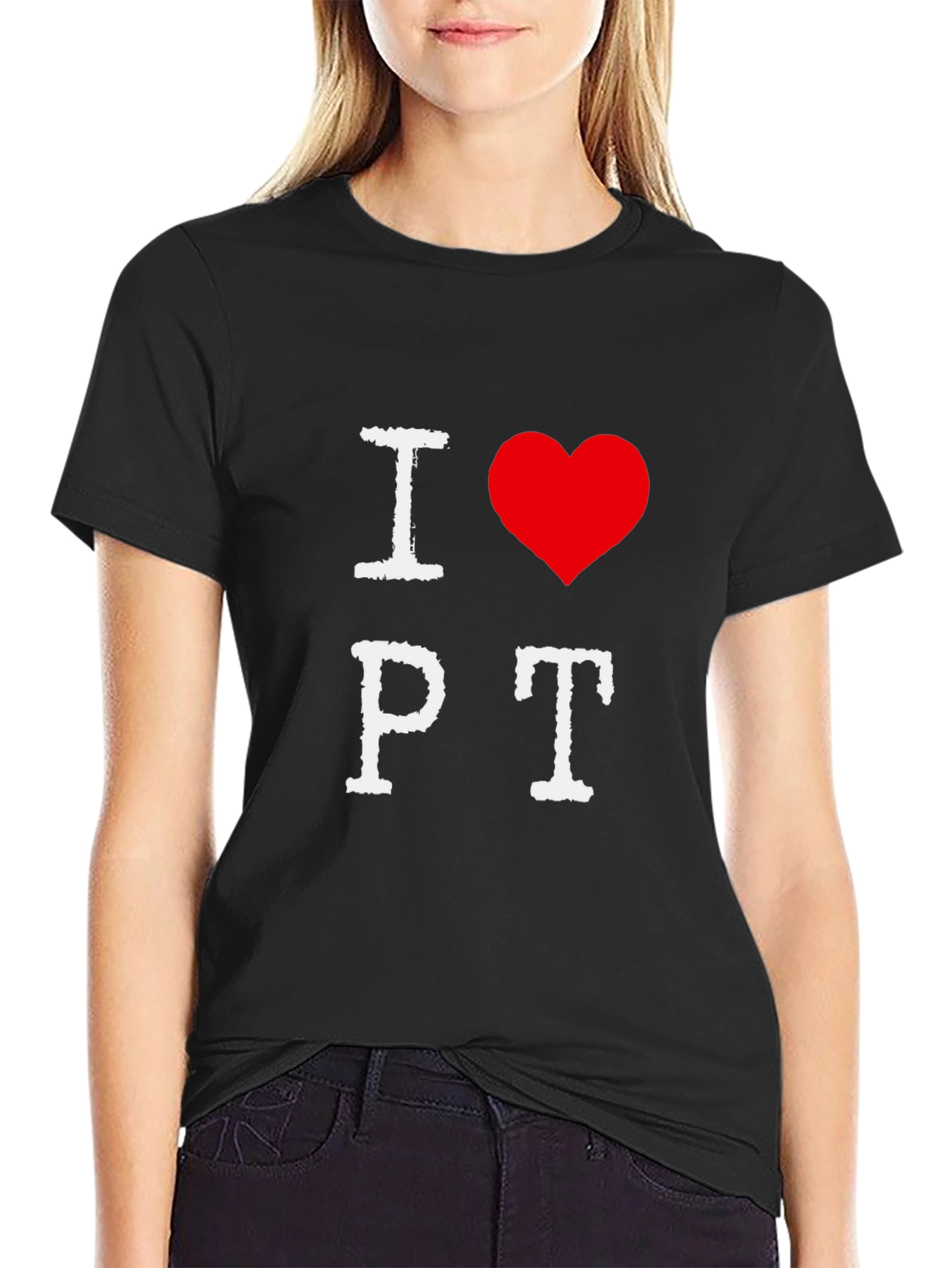I Heart PT Black T-Shirt
