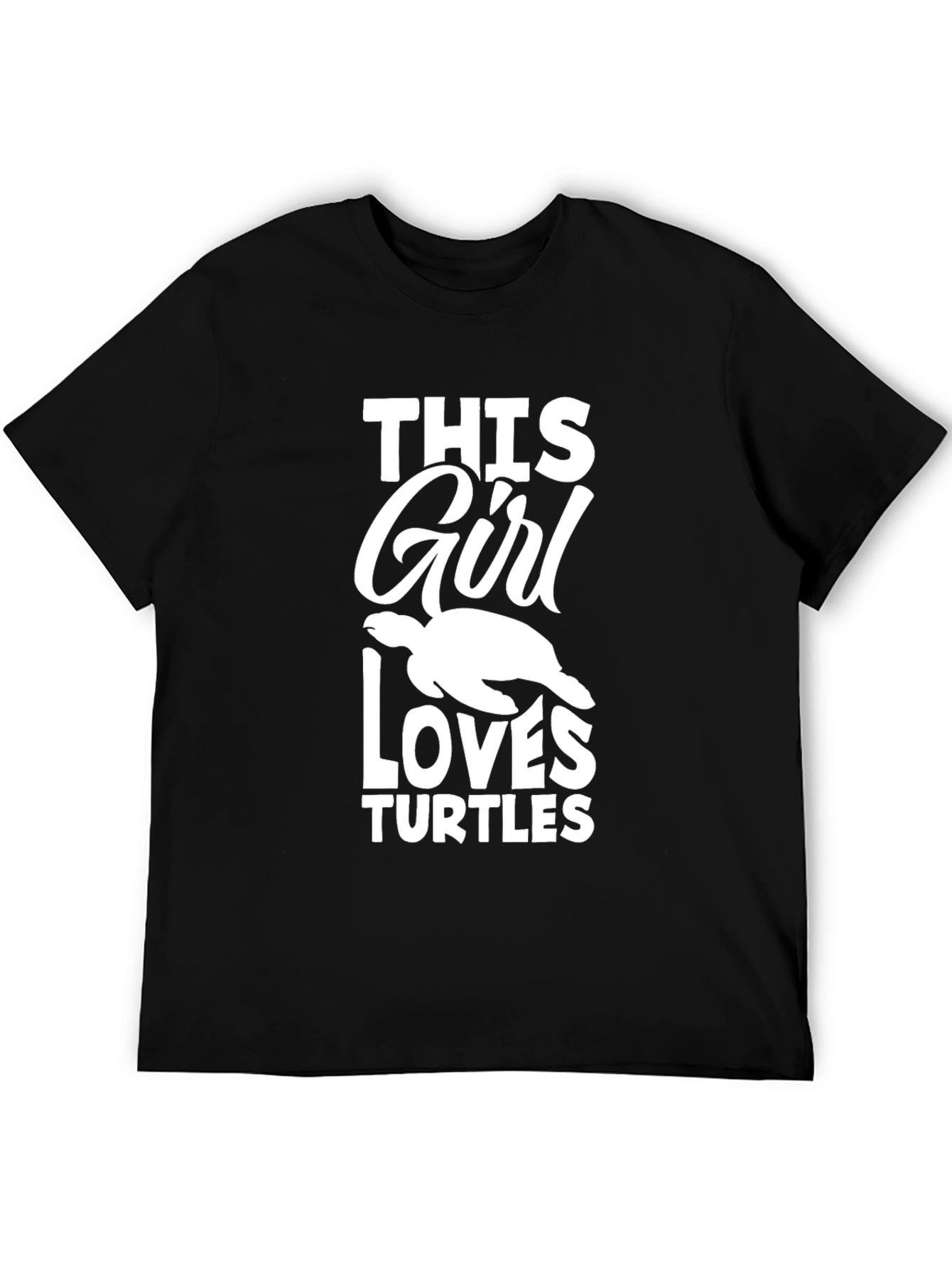 This Girl Loves Turtles Graphic Tee