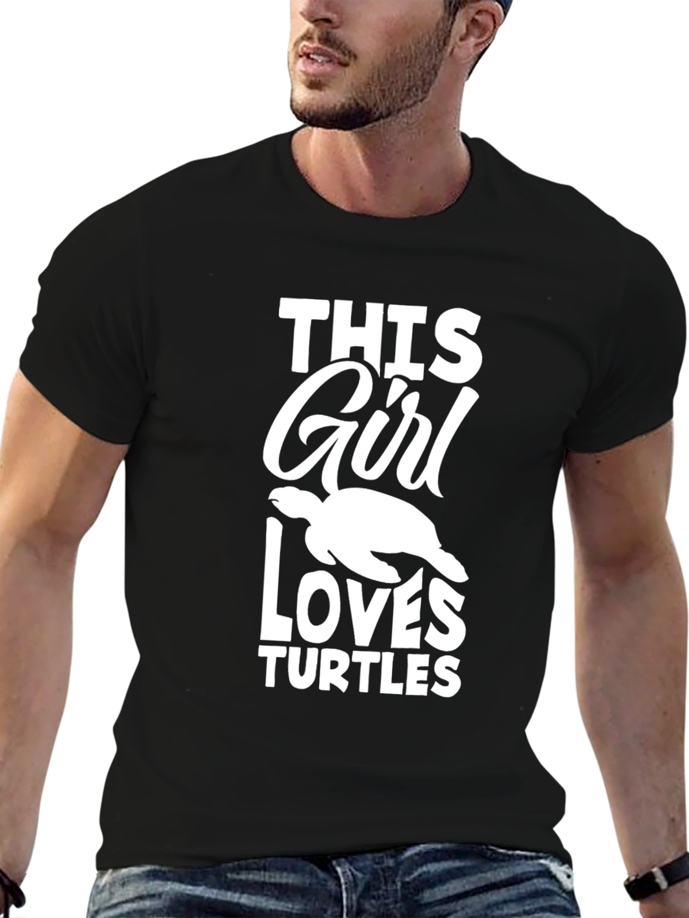 This Girl Loves Turtles Graphic Tee