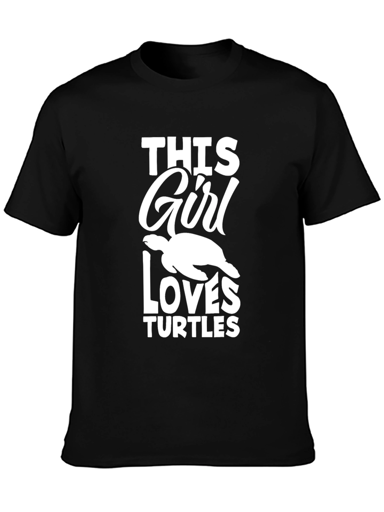 This Girl Loves Turtles Graphic Tee