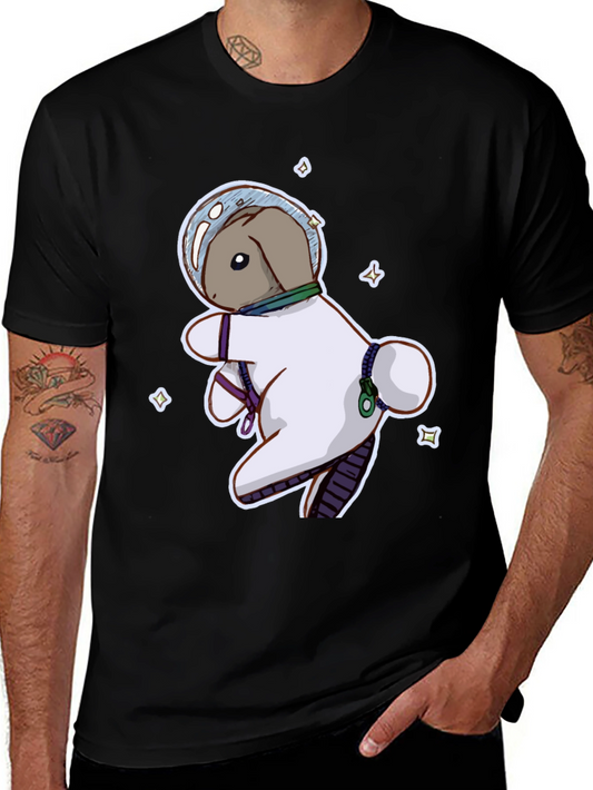 Astronaut Bunny Graphic T-Shirt