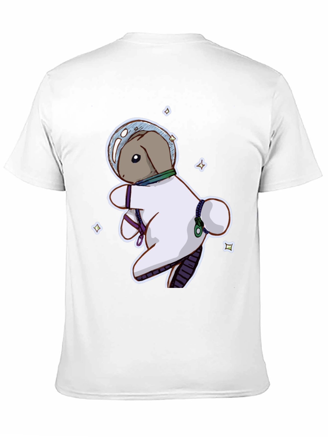 Astronaut Bunny Graphic T-Shirt