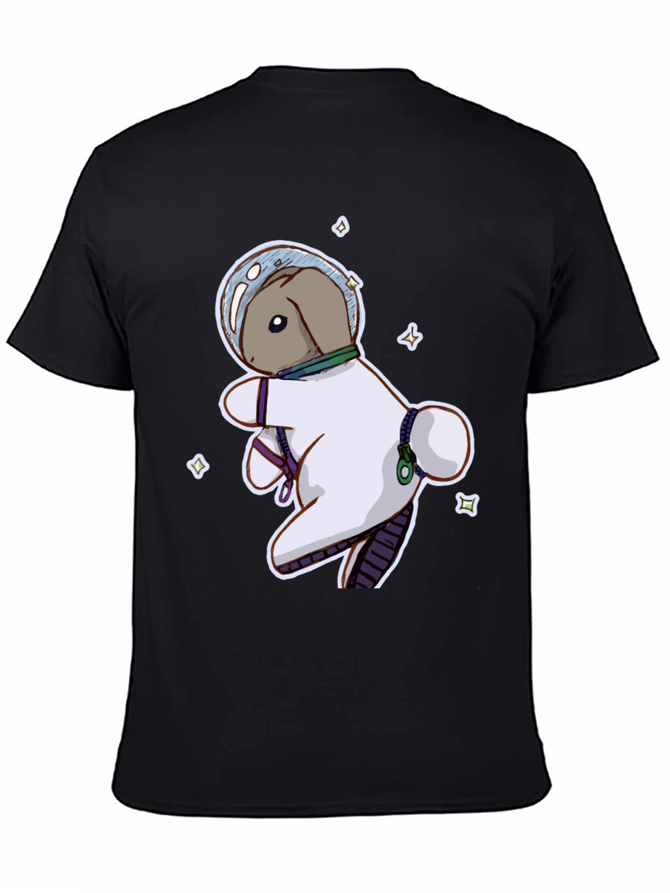 Astronaut Bunny Graphic T-Shirt