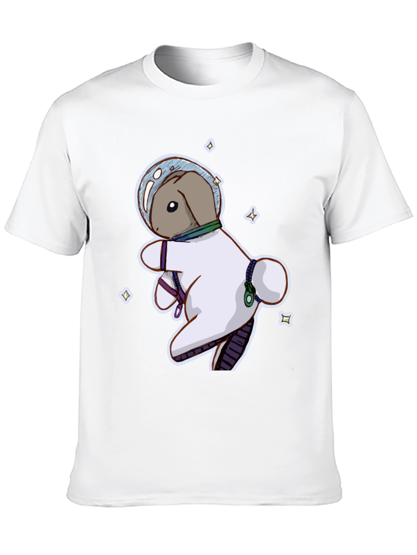 Astronaut Bunny Graphic T-Shirt