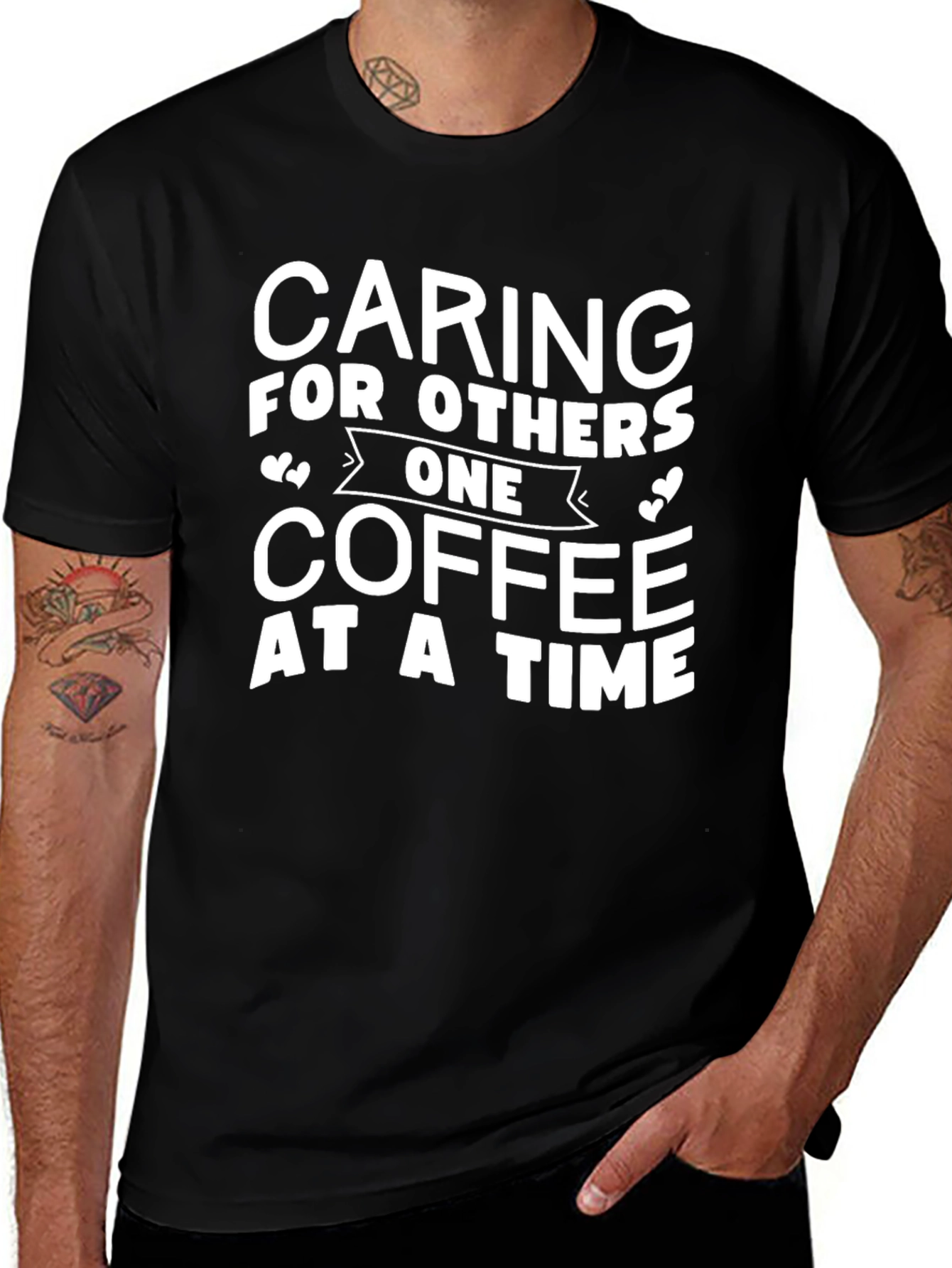 Caring For Others Coffee T-Shirt