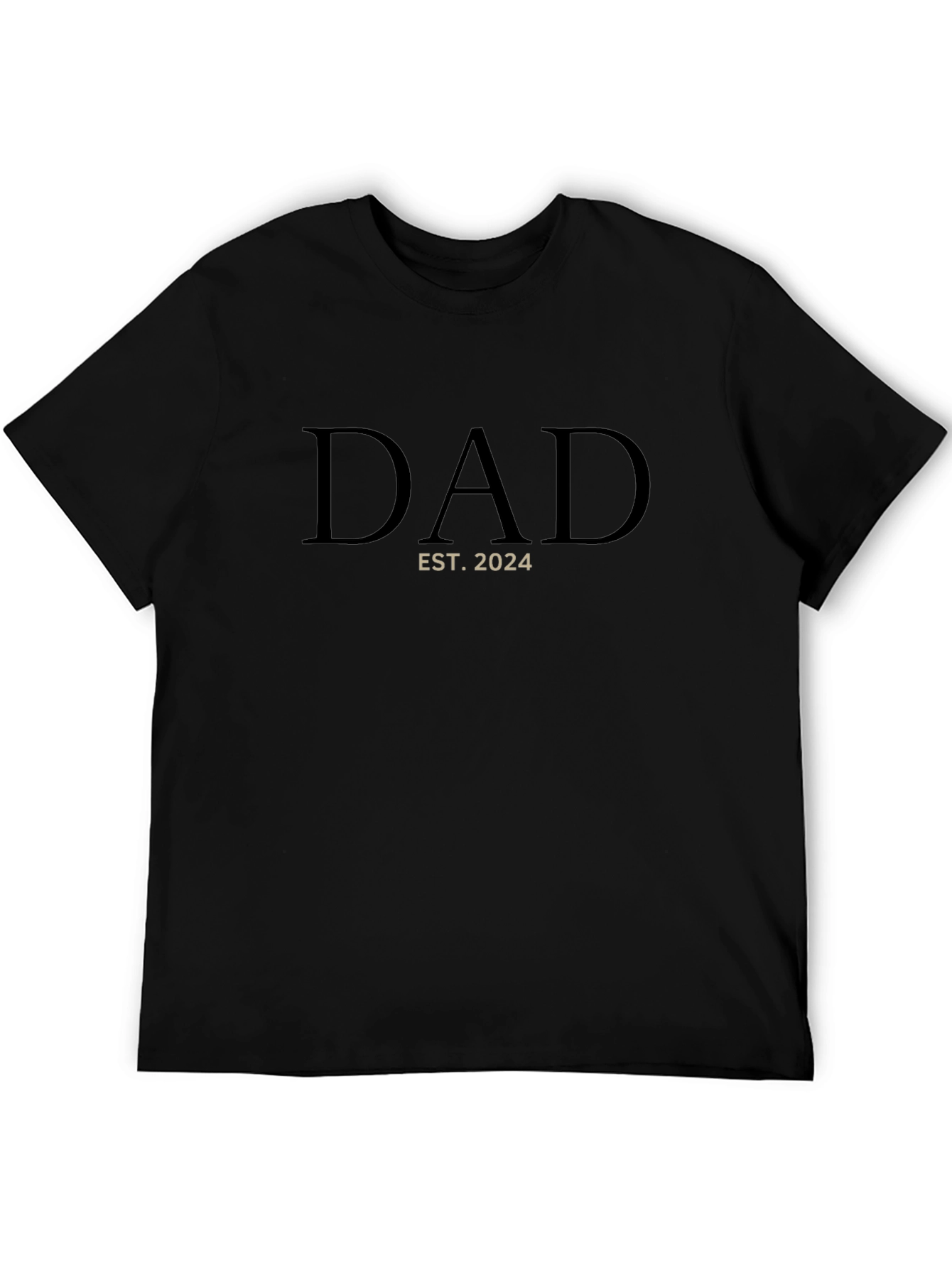 Dad Est. 2024 T-Shirt - New Parent Gift
