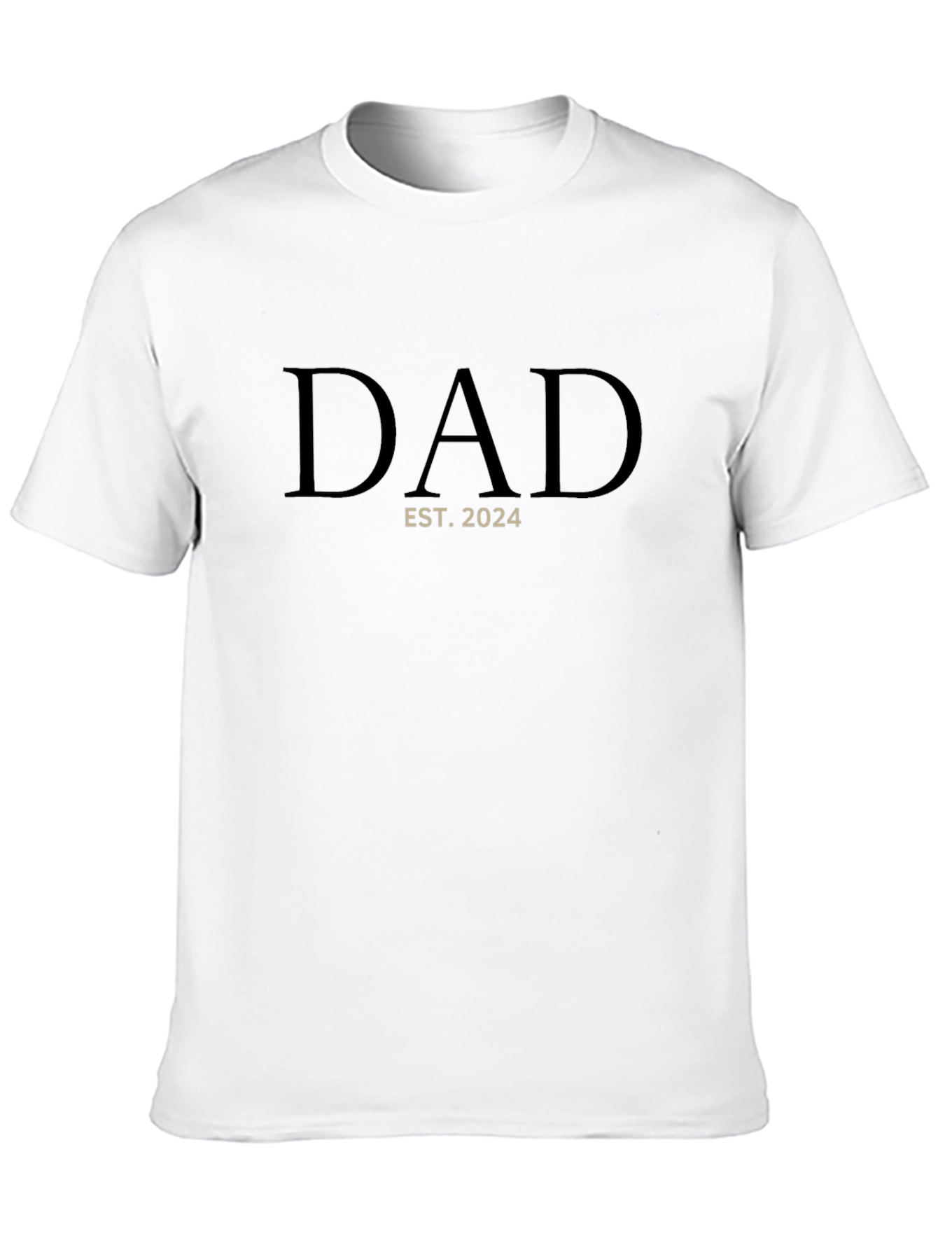 Dad Est. 2024 T-Shirt - New Parent Gift