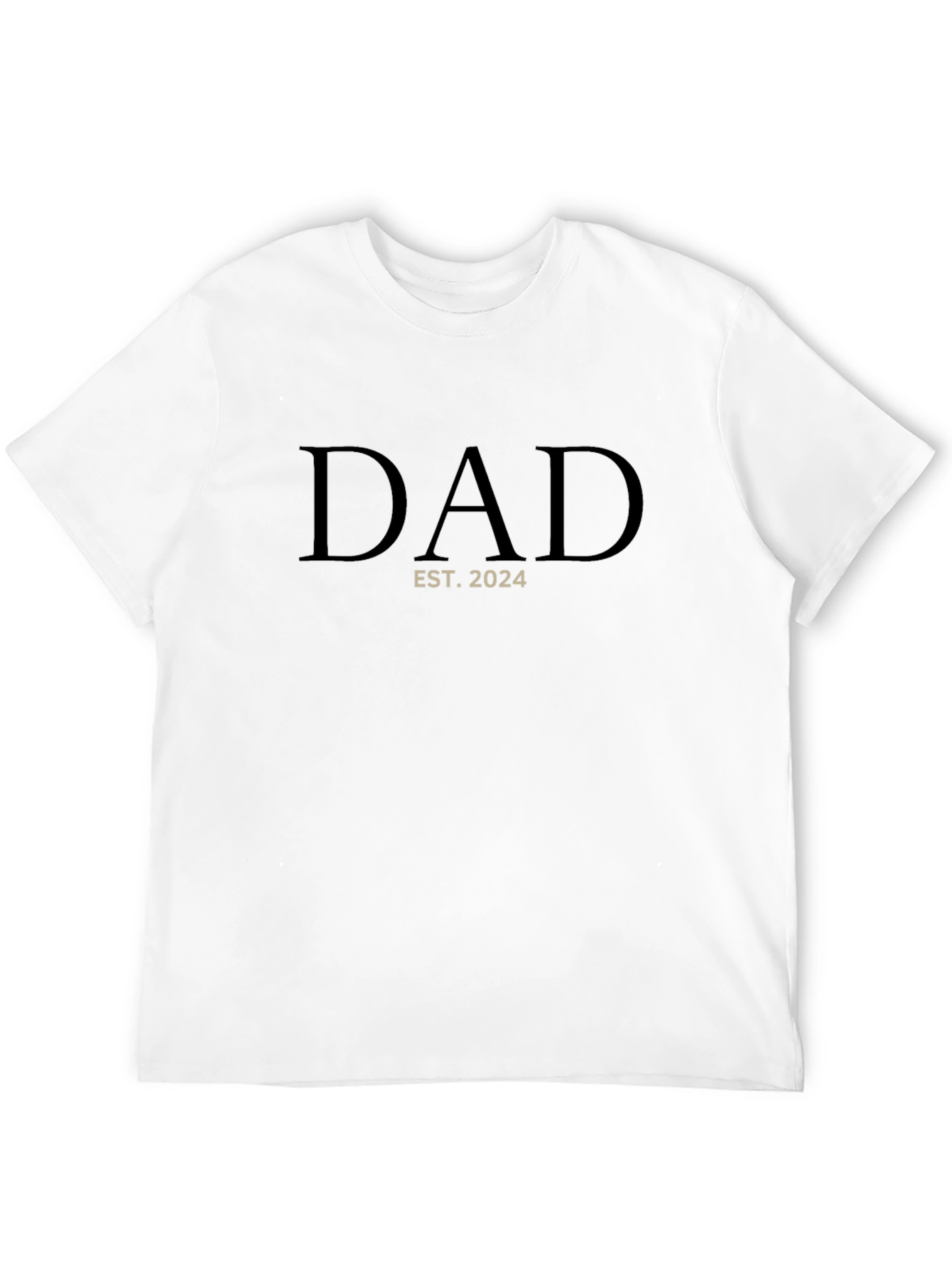 Dad Est. 2024 T-Shirt - New Parent Gift