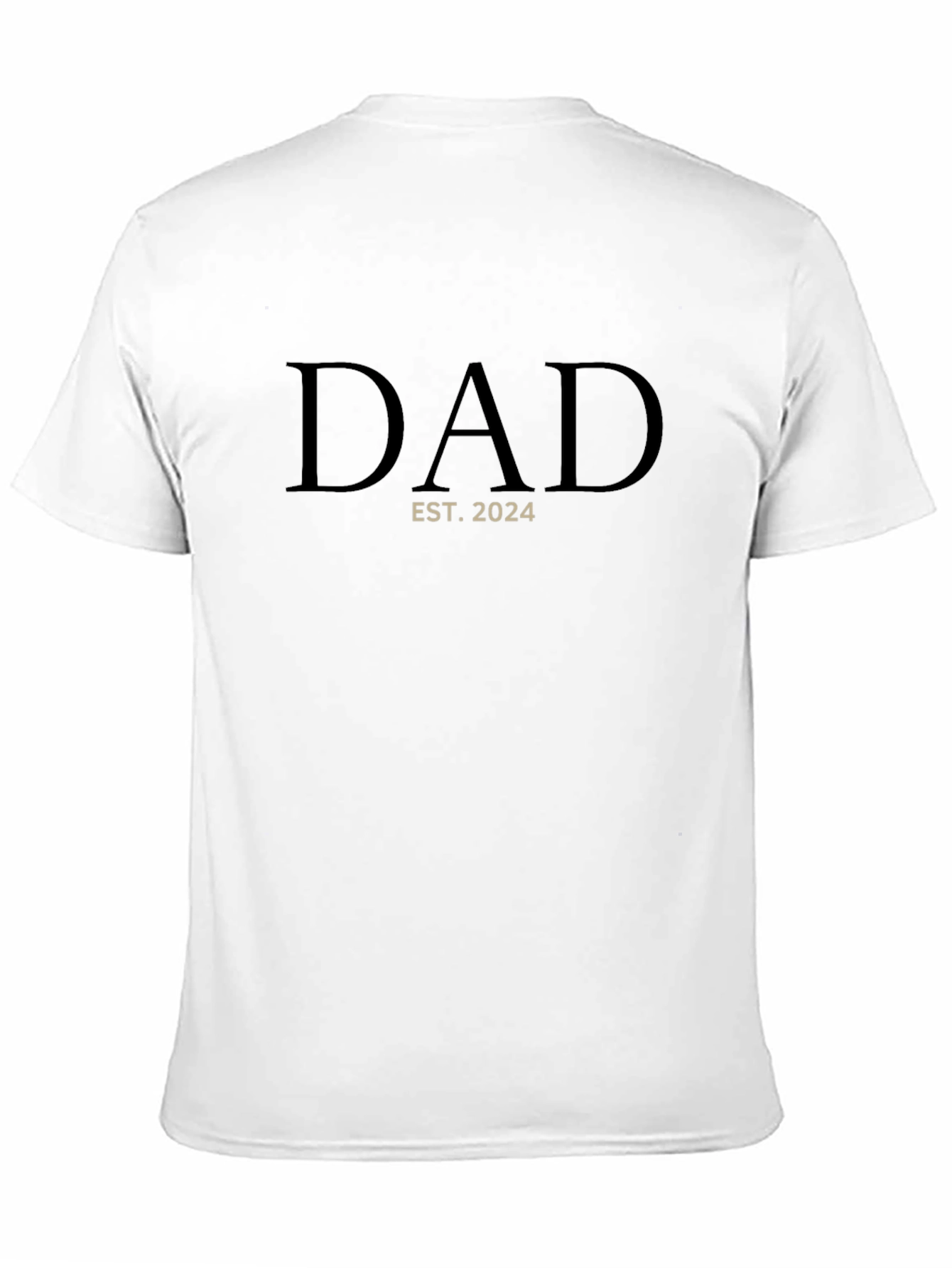 Dad Est. 2024 T-Shirt - New Parent Gift