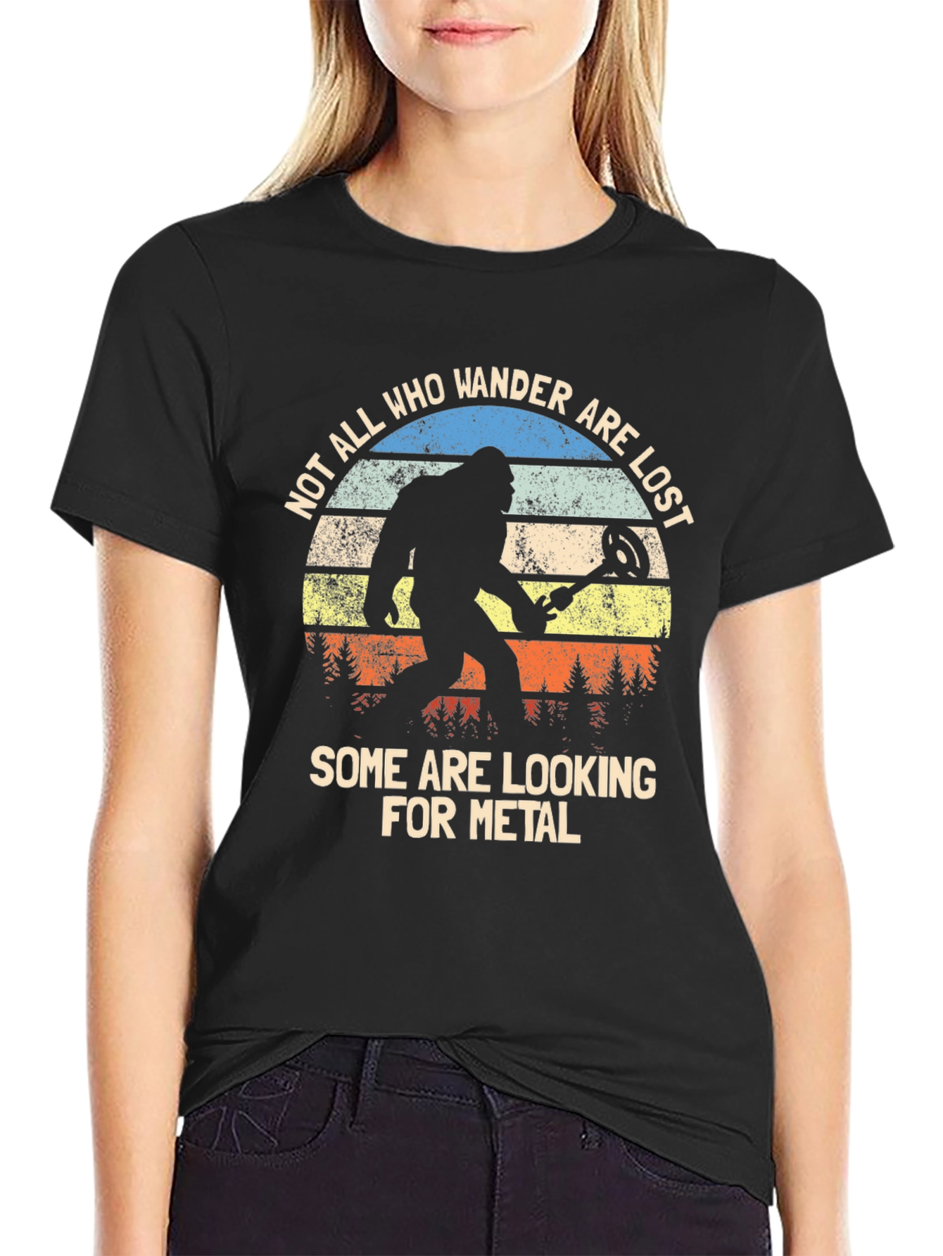 Bigfoot Metal Detecting T-Shirt - Wanderer Tee