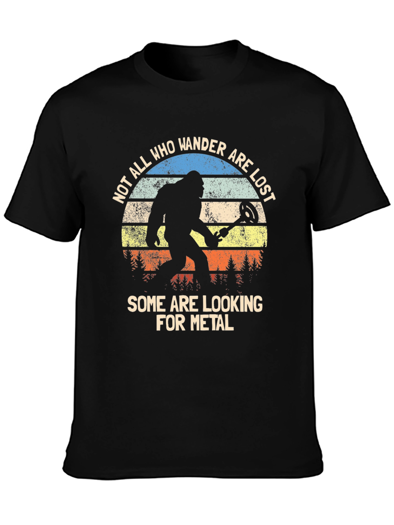 Bigfoot Metal Detecting T-Shirt - Wanderer Tee