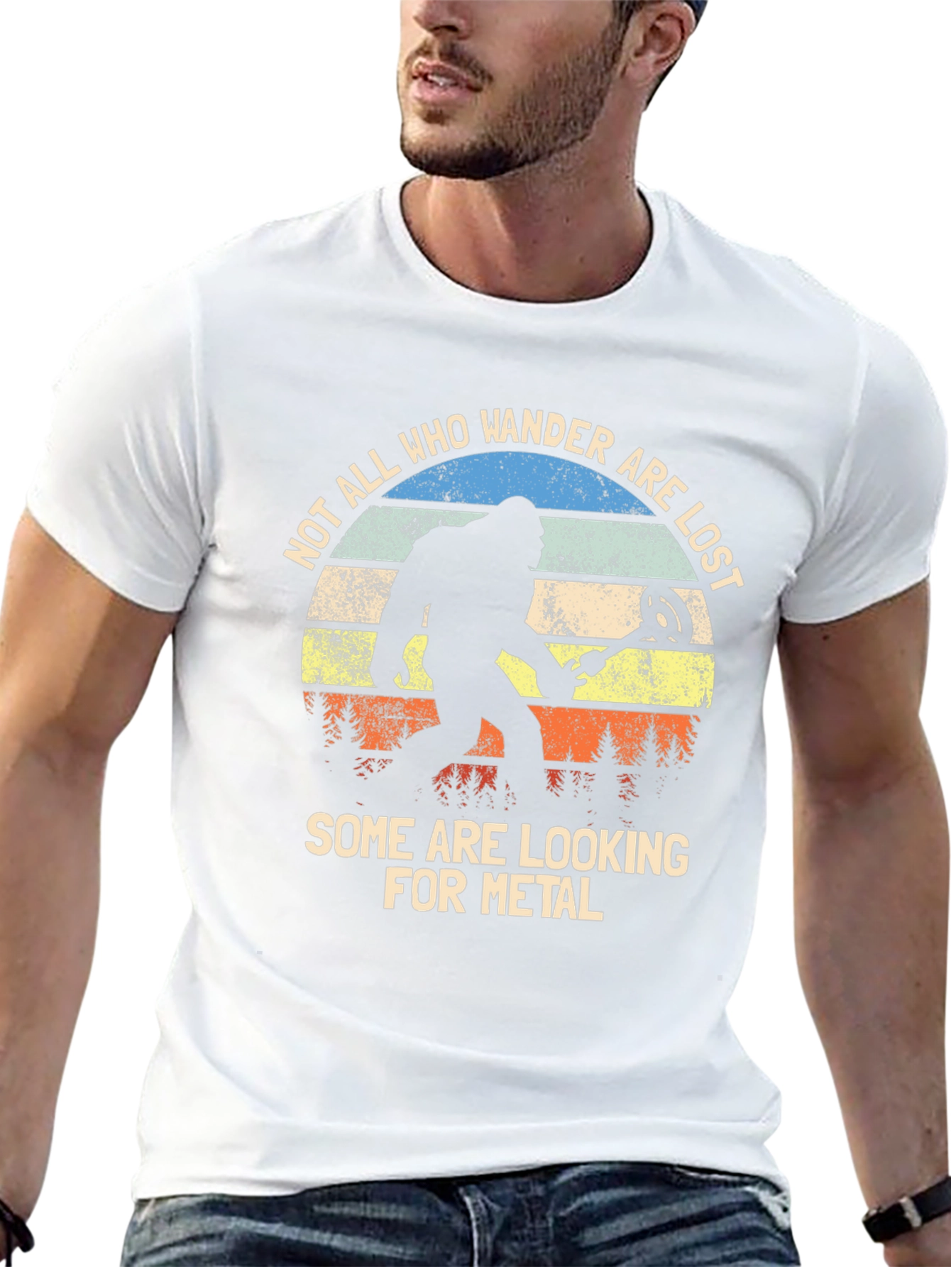 Bigfoot Metal Detecting T-Shirt - Wanderer Tee