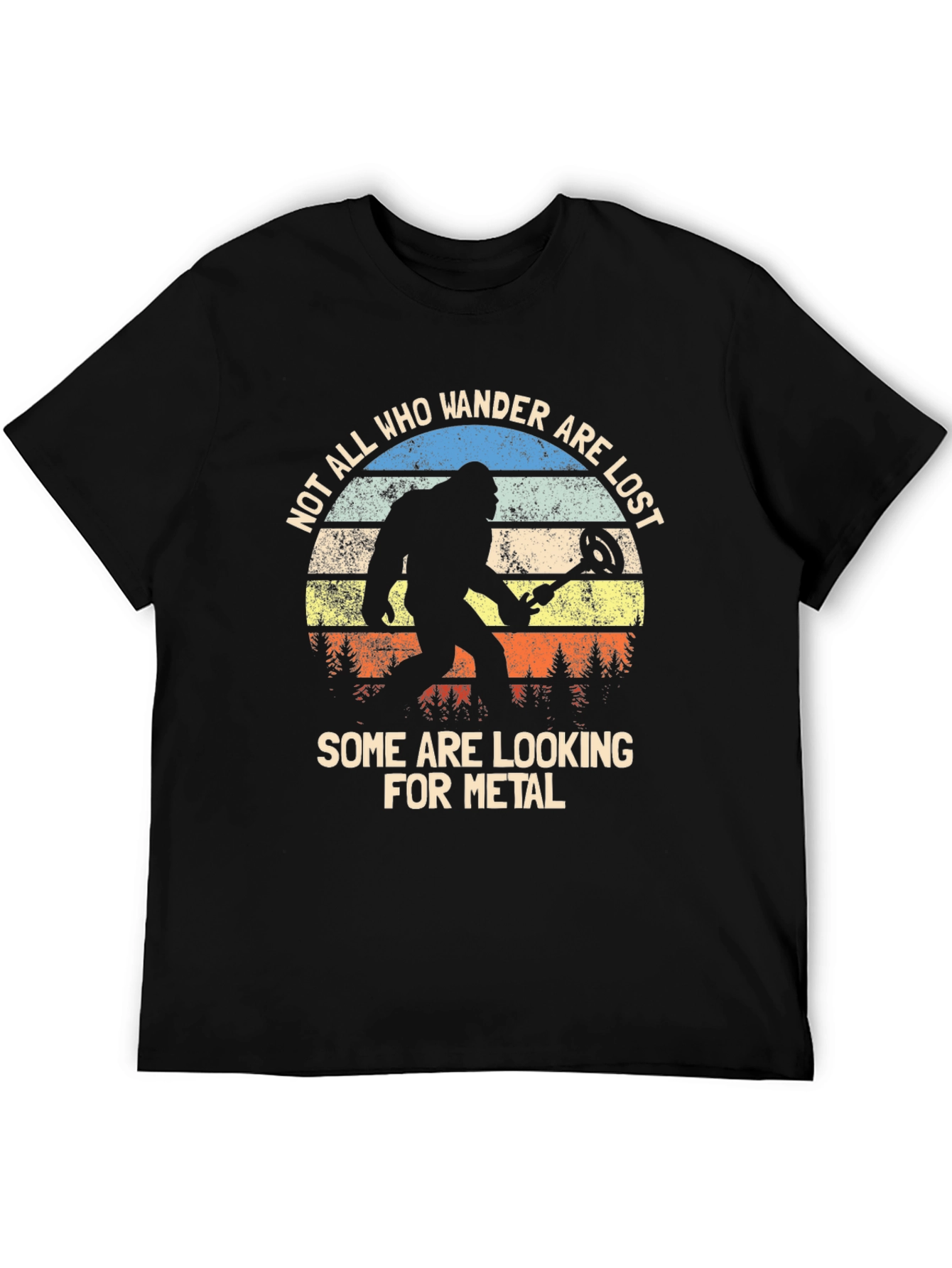 Bigfoot Metal Detecting T-Shirt - Wanderer Tee