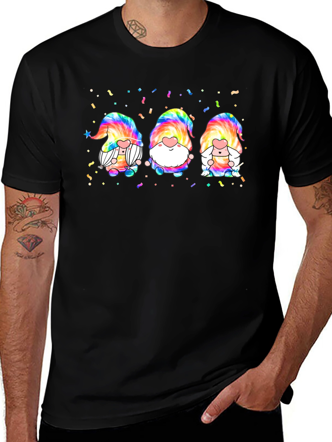 Tie-Dye Gnome T-Shirt