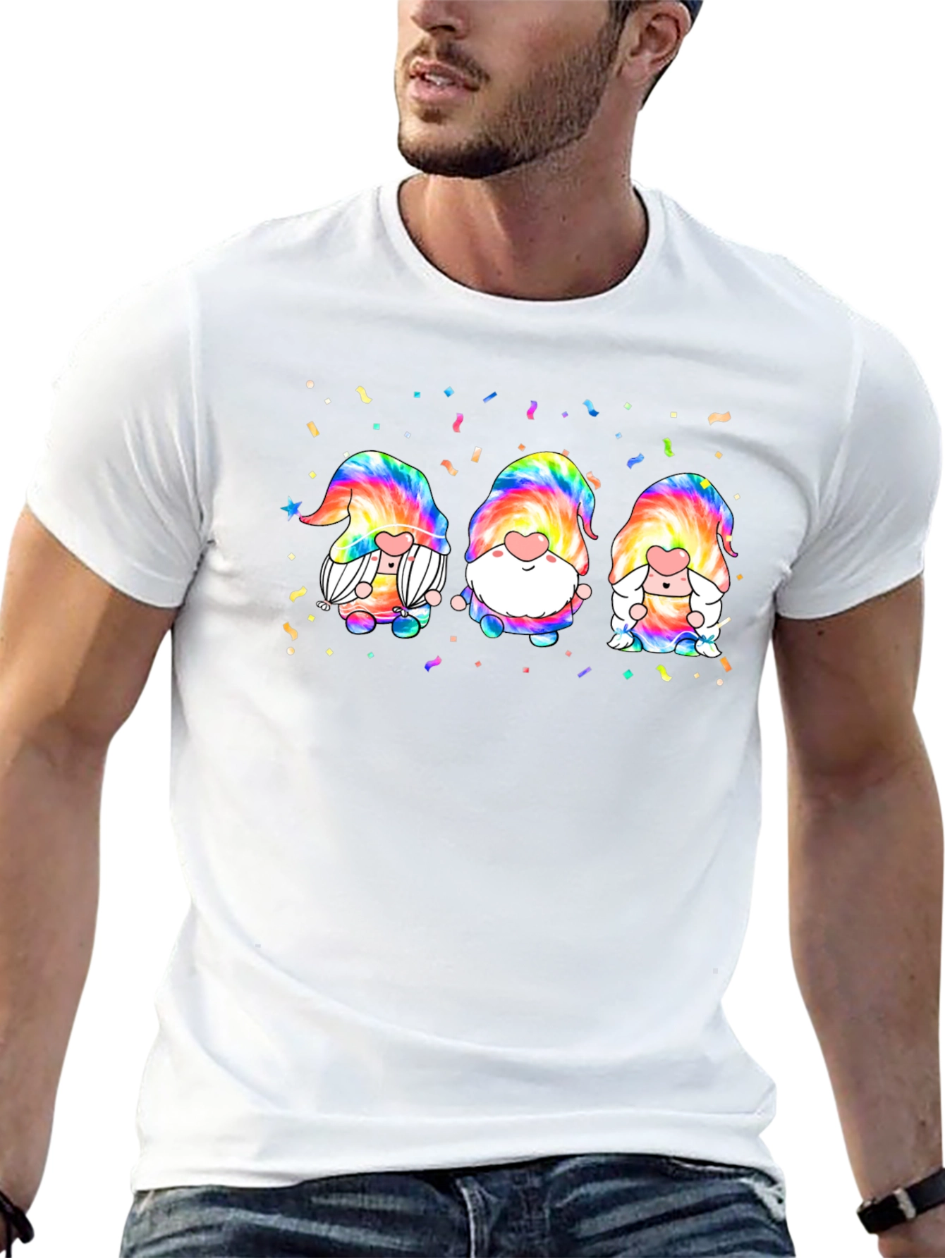 Tie-Dye Gnome T-Shirt