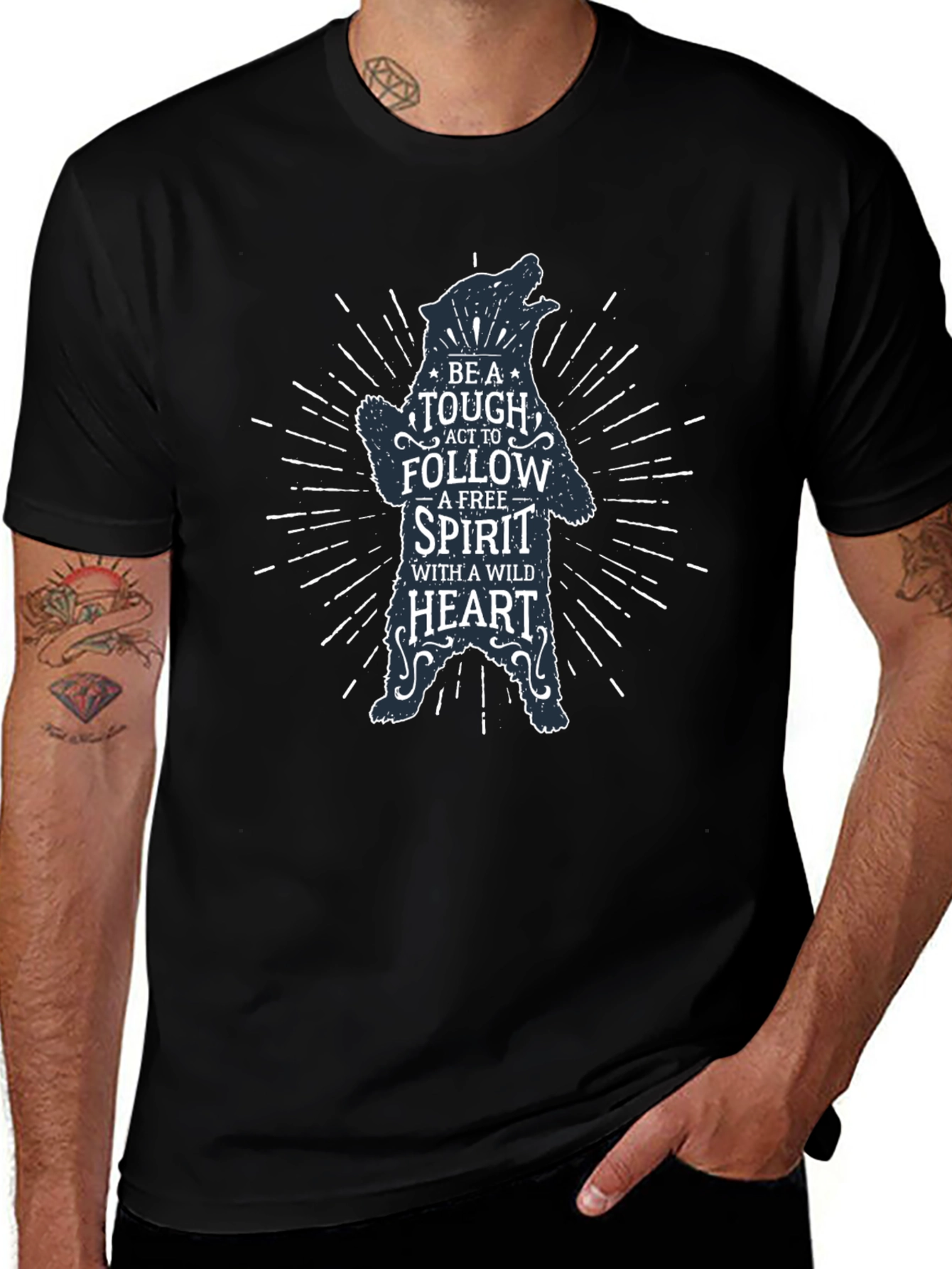 Bear Spirit Graphic T-Shirt