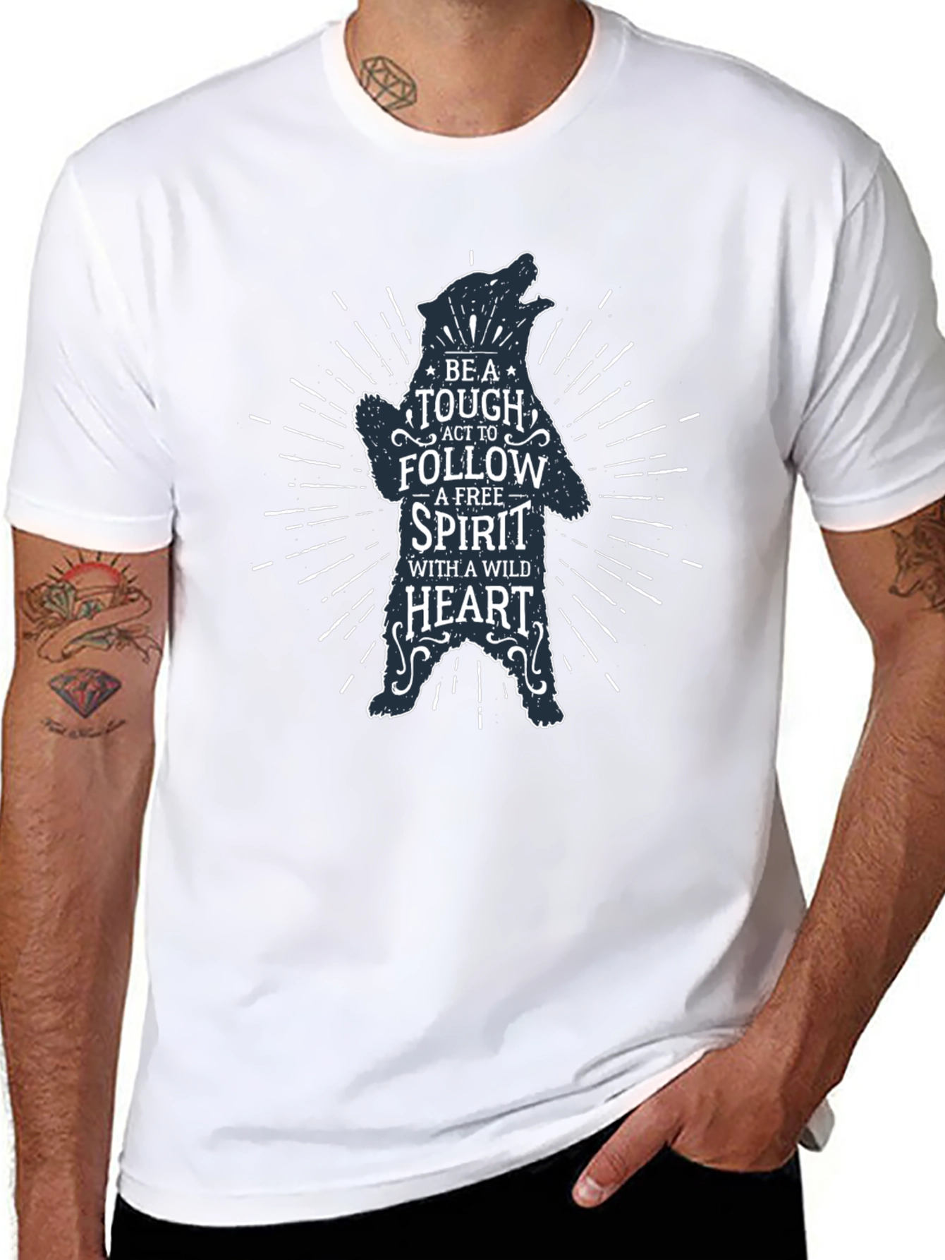 Bear Spirit Graphic T-Shirt