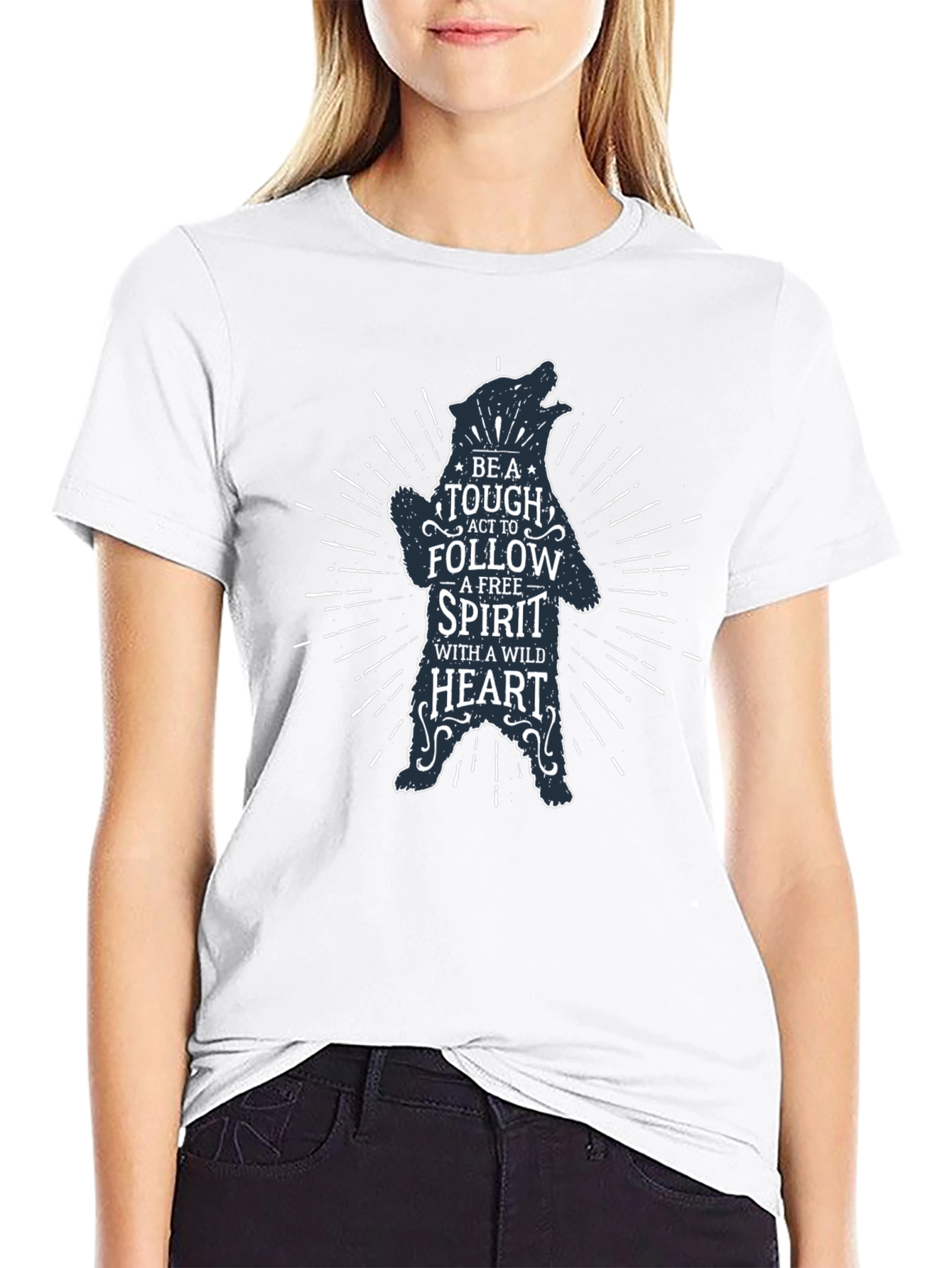 Bear Spirit Graphic T-Shirt