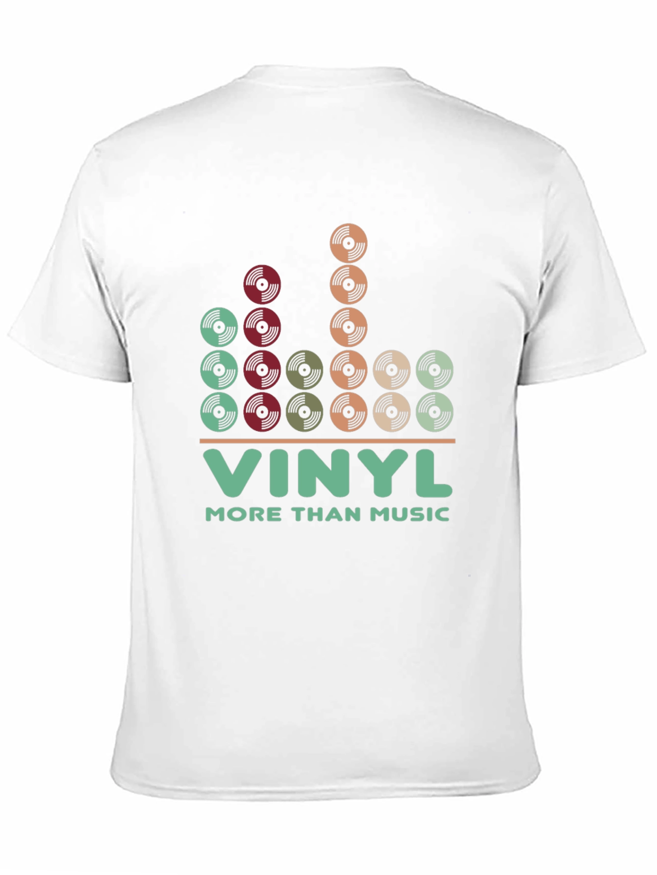 Vinyl More Than Music Graphic T-Shirt