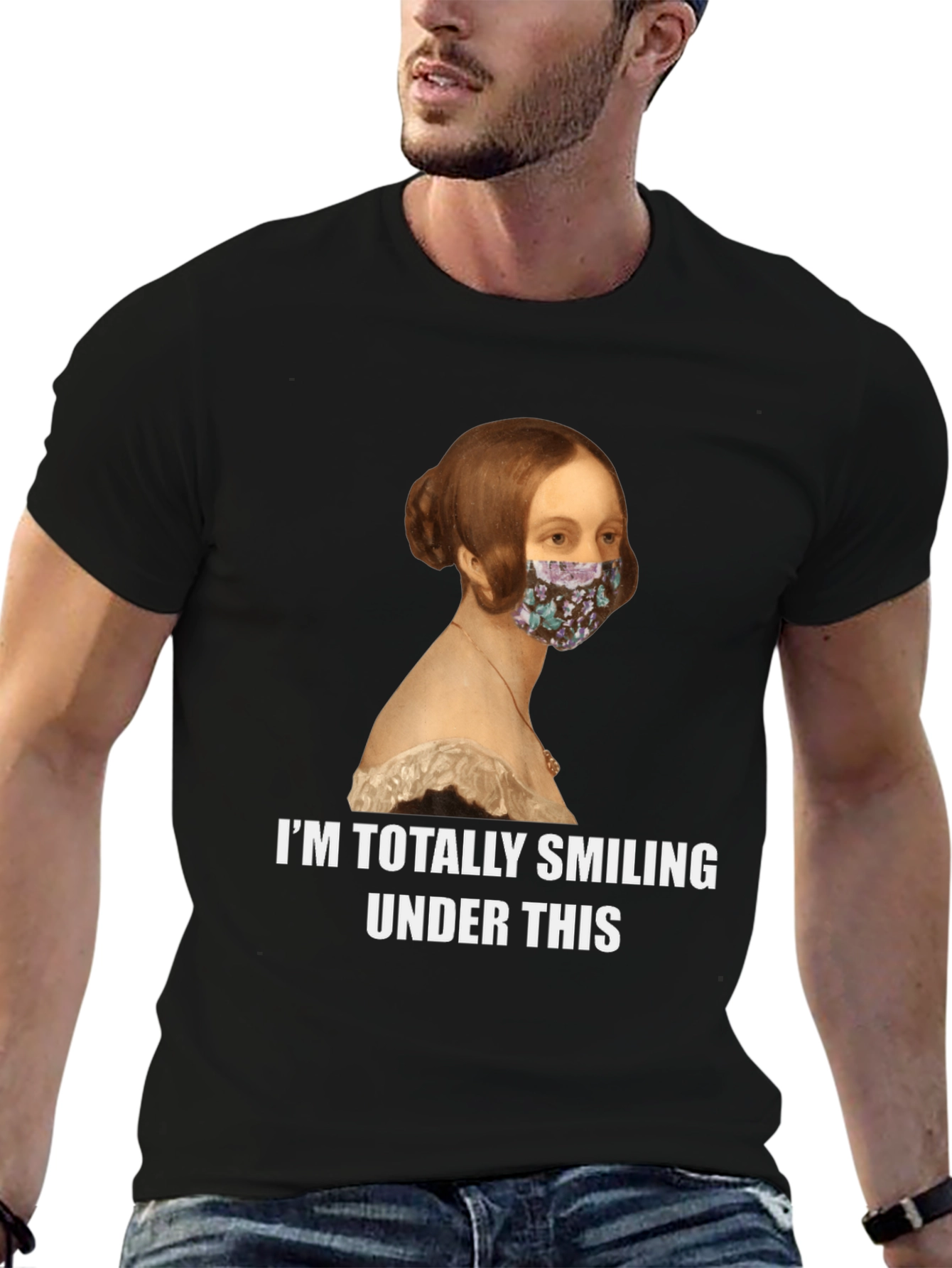 Masked Renaissance Portrait T-Shirt