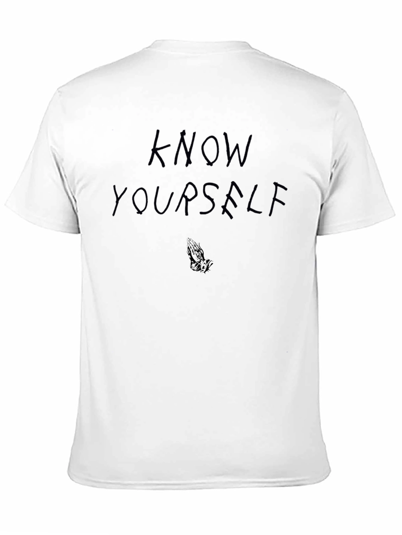 Know Yourself Black Graphic Tee