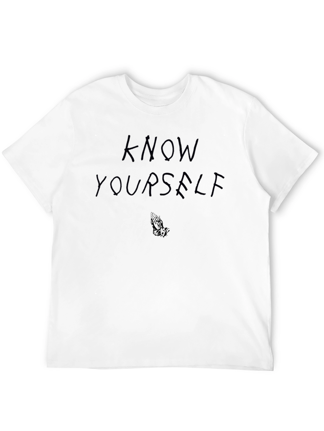 Know Yourself Black Graphic Tee