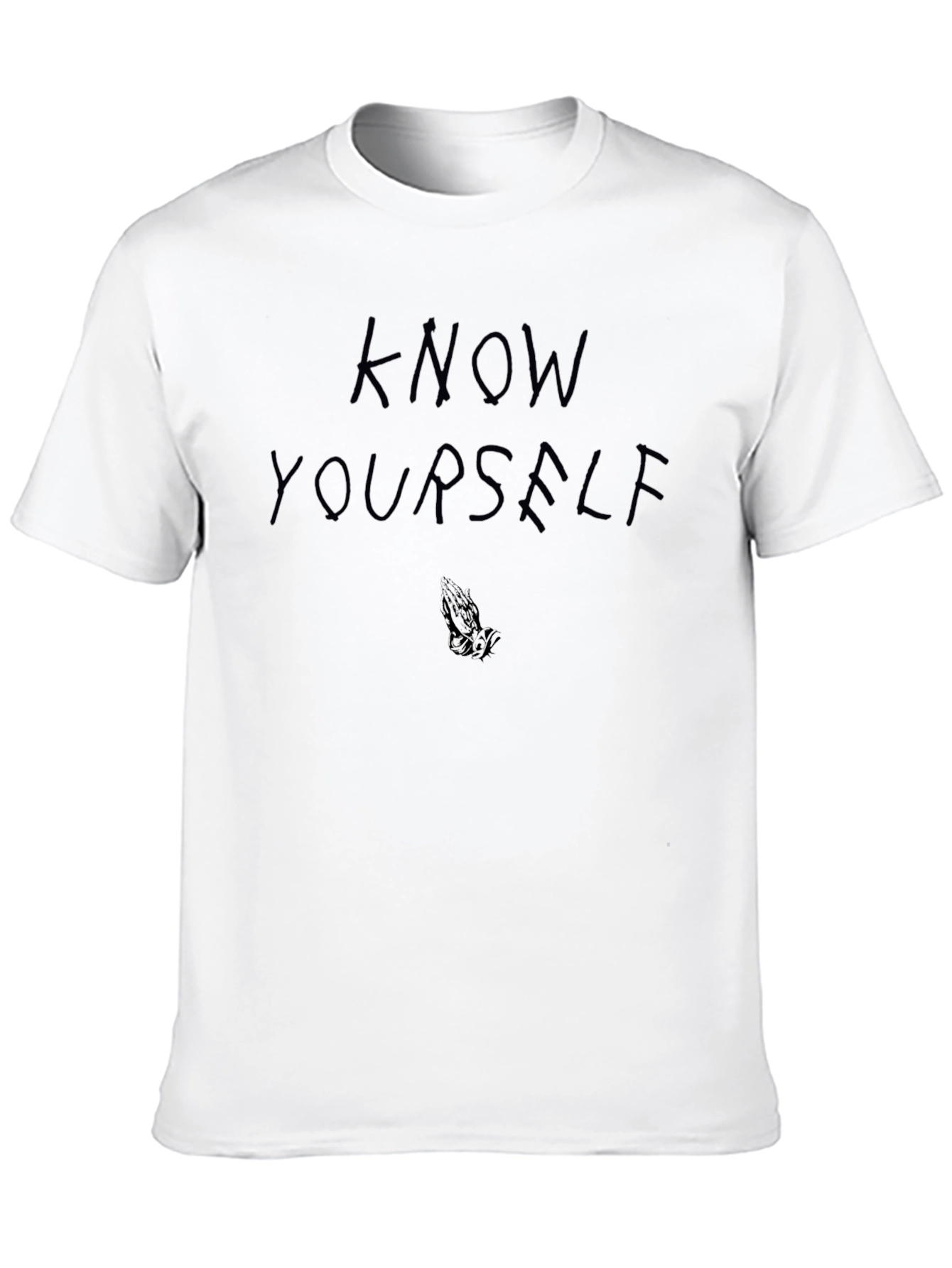 Know Yourself Black Graphic Tee