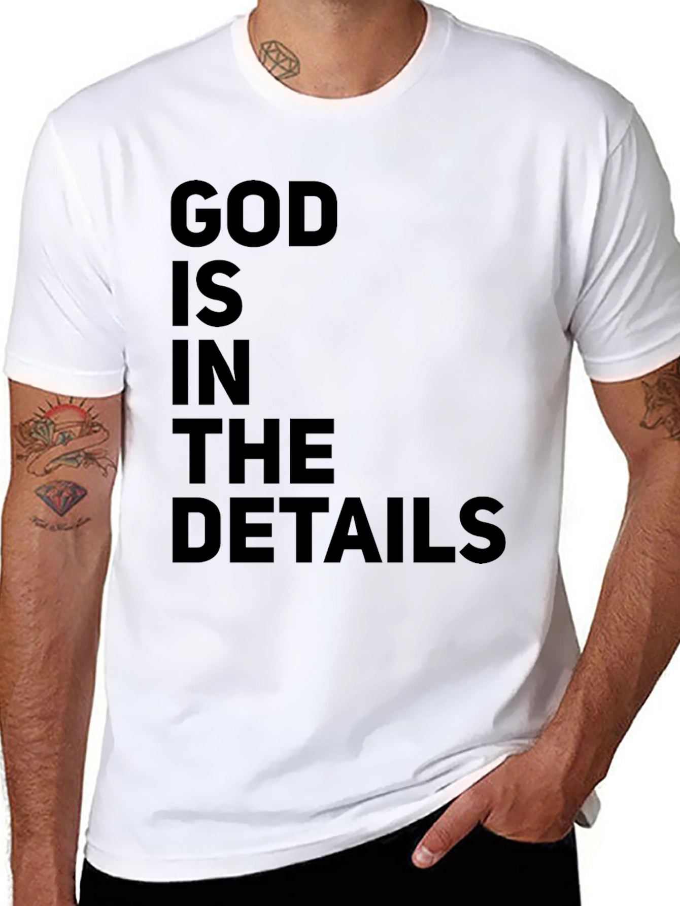 God Is In The Details Graphic T-Shirt