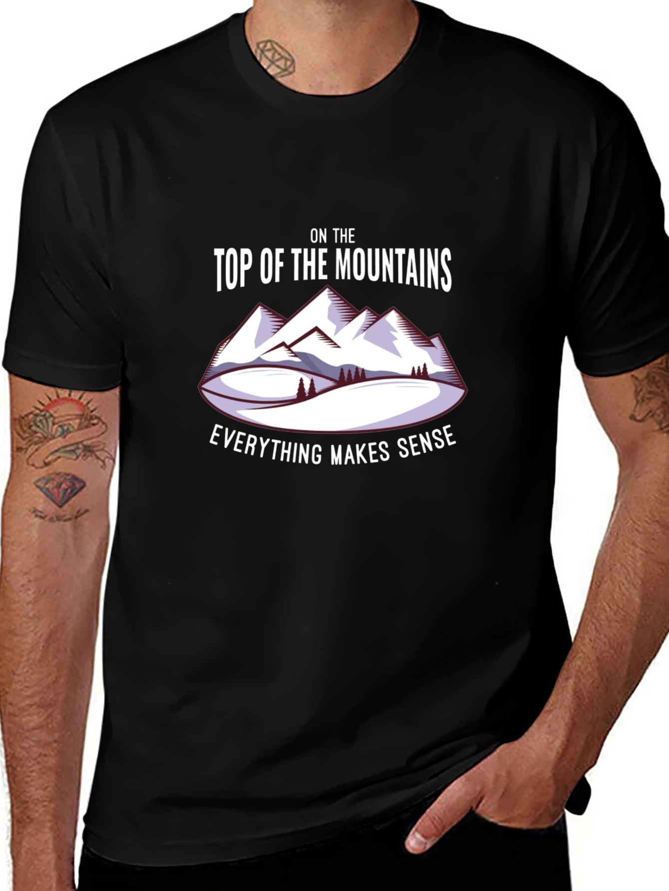 Mountains Makes Sense T-Shirt