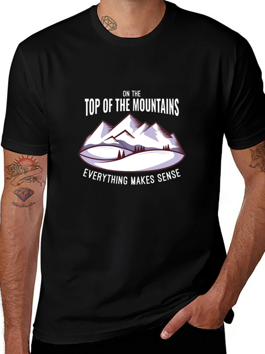 Mountains Makes Sense T-Shirt