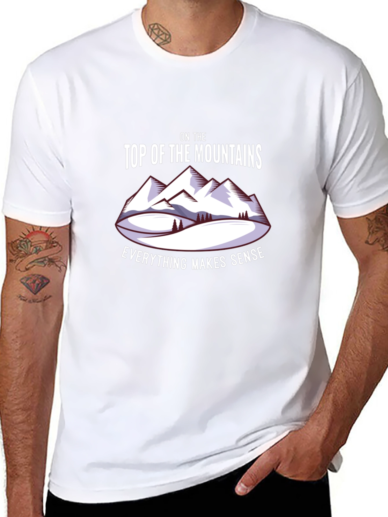 Mountains Makes Sense T-Shirt