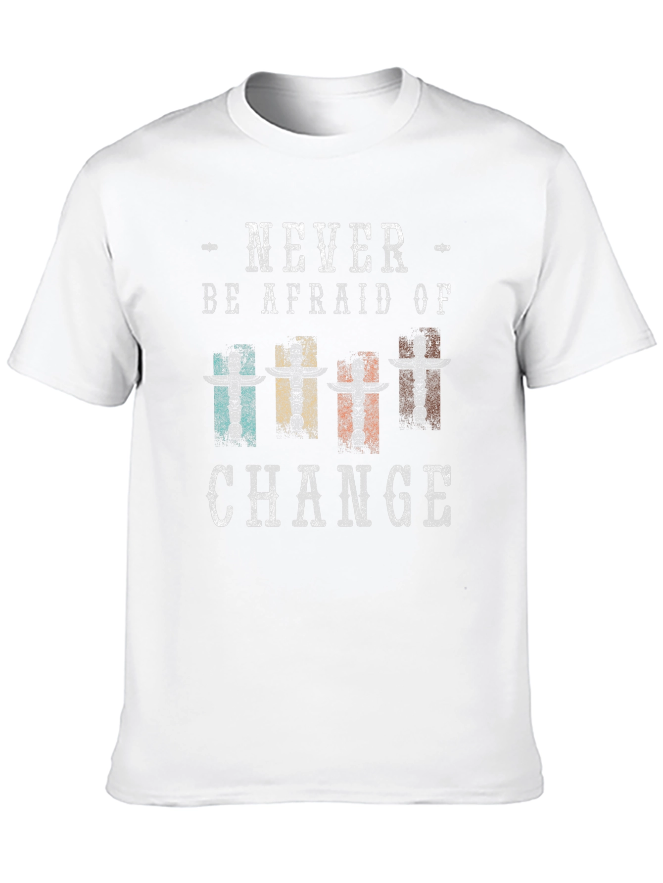 Never Be Afraid Of Change Graphic T-Shirt