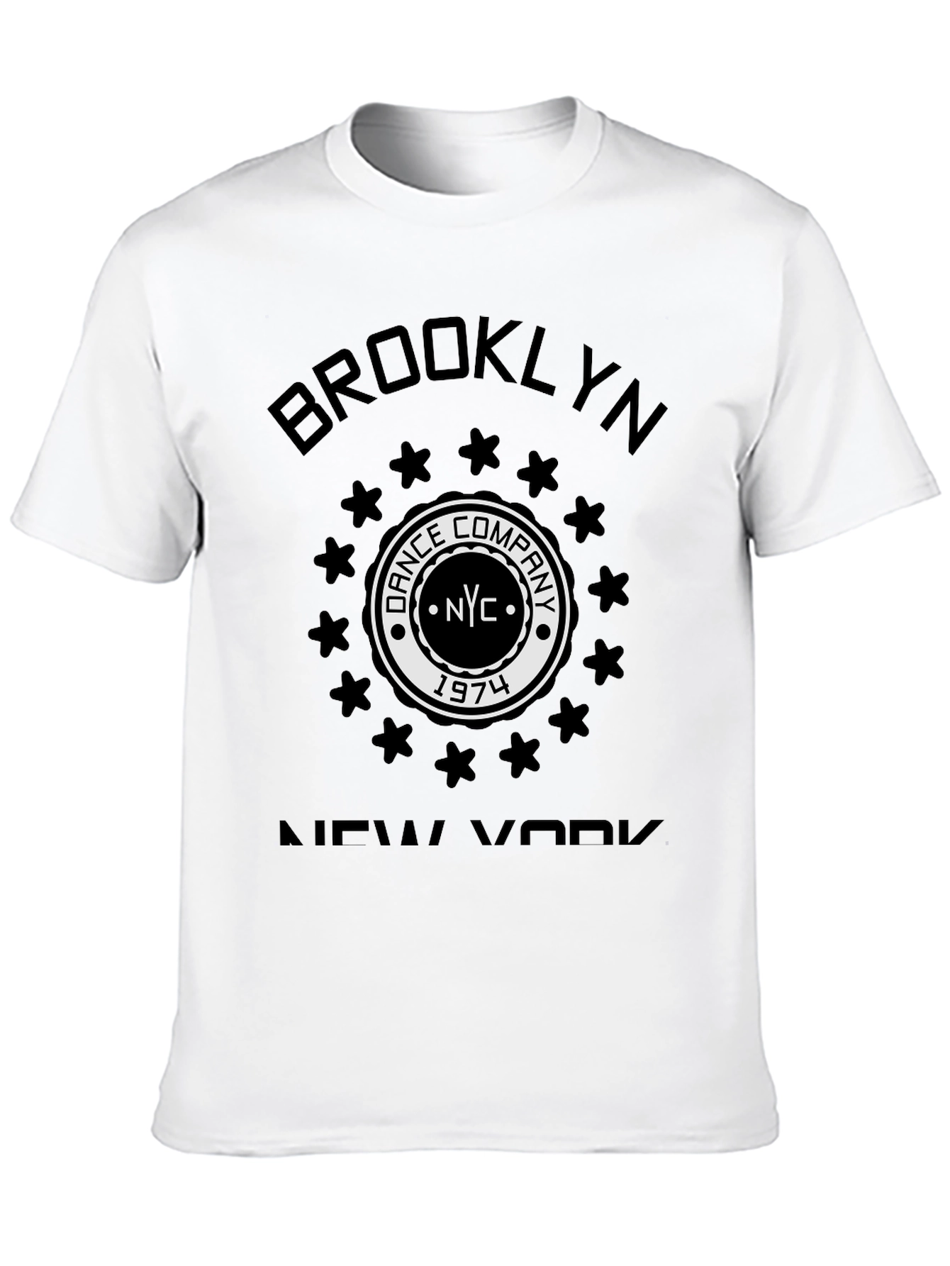 Brooklyn NYC Dance Company 1974 Black T-Shirt