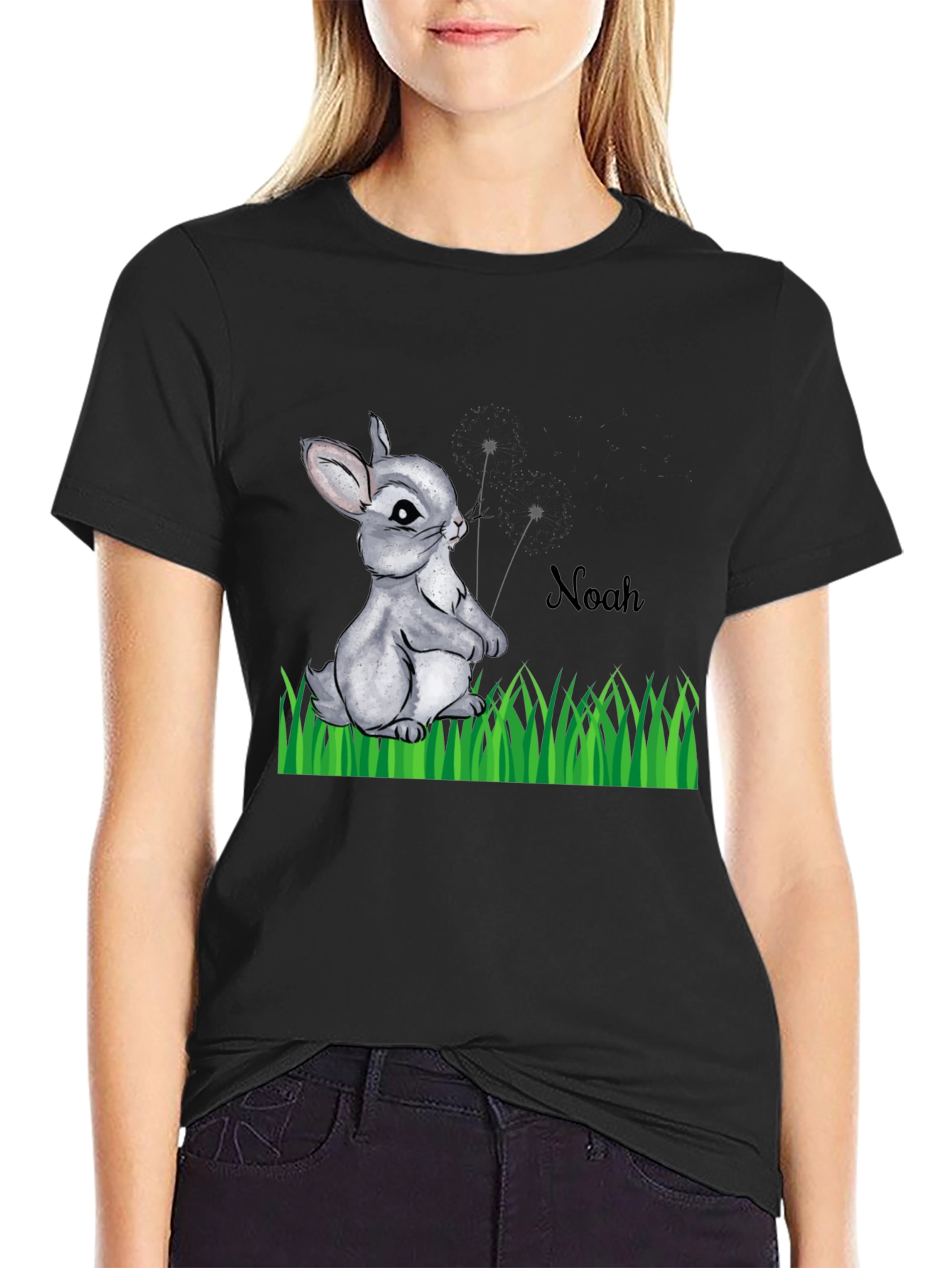 Personalized Noah Bunny T-Shirt