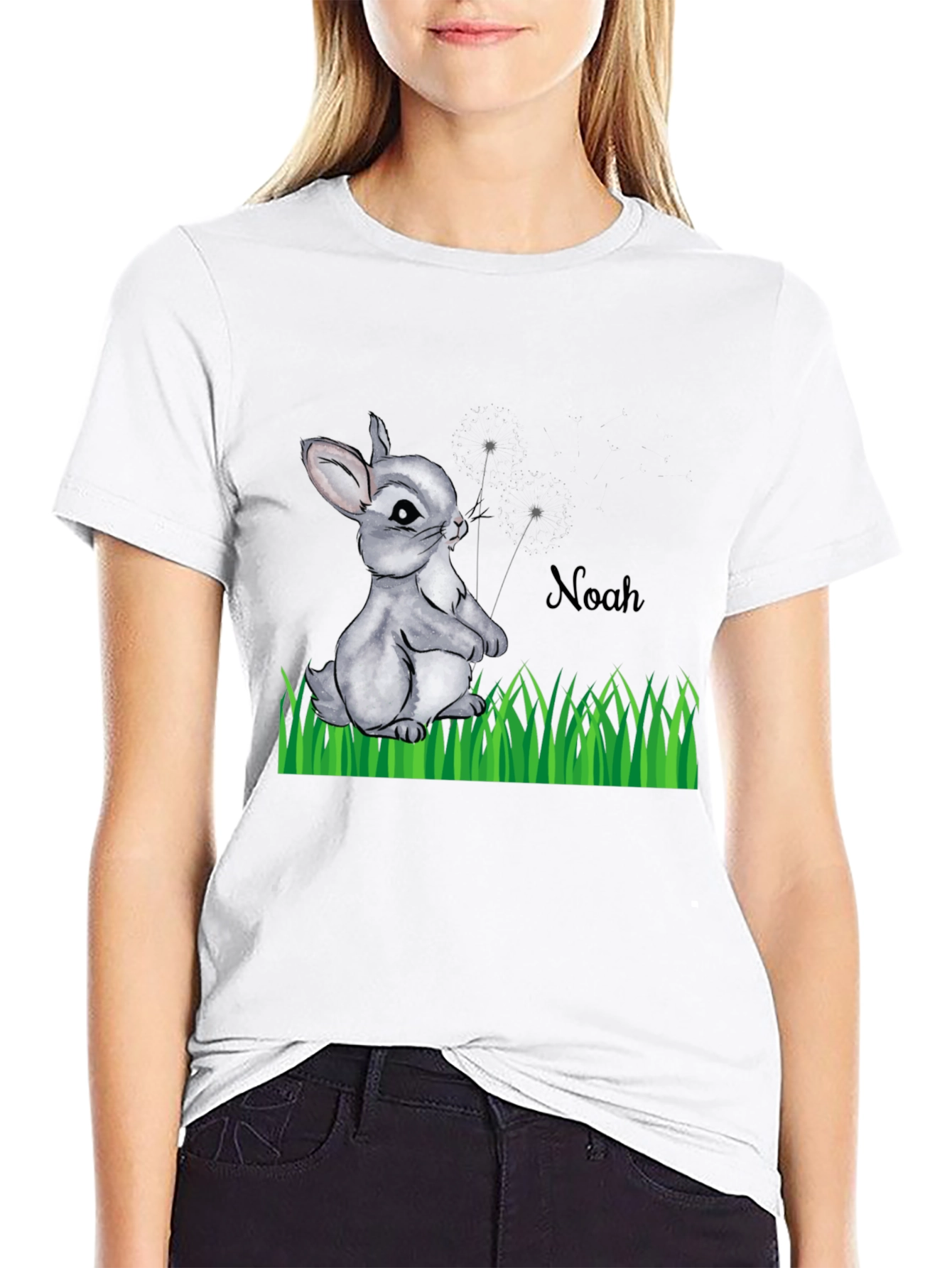 Personalized Noah Bunny T-Shirt