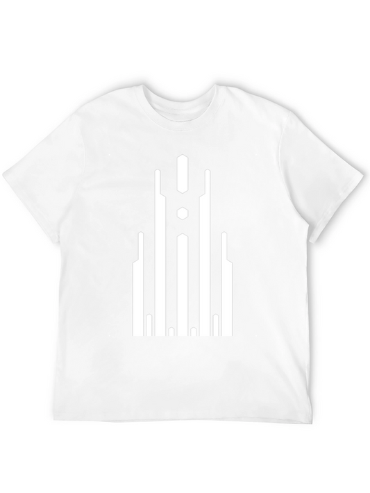 Geometric Black T-Shirt