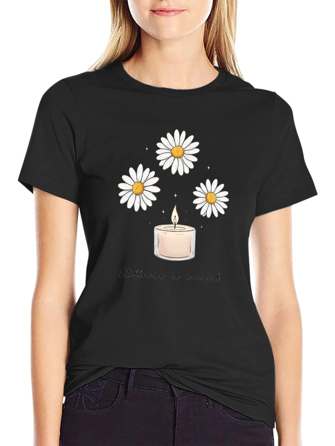 Stillness is Sacred Graphic T-Shirt