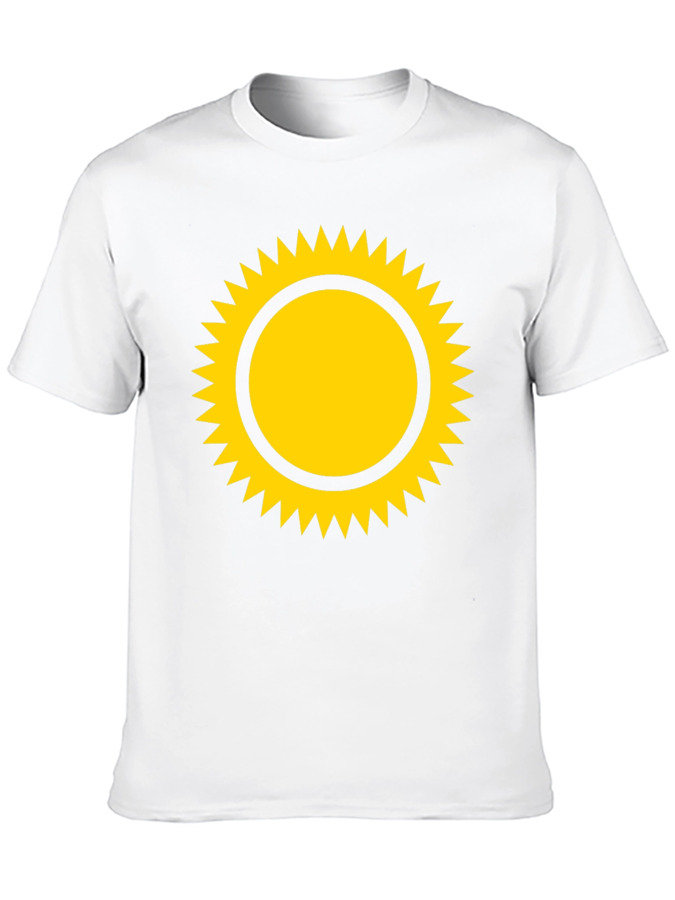 Sunny Graphic Tee - Black Cotton Blend