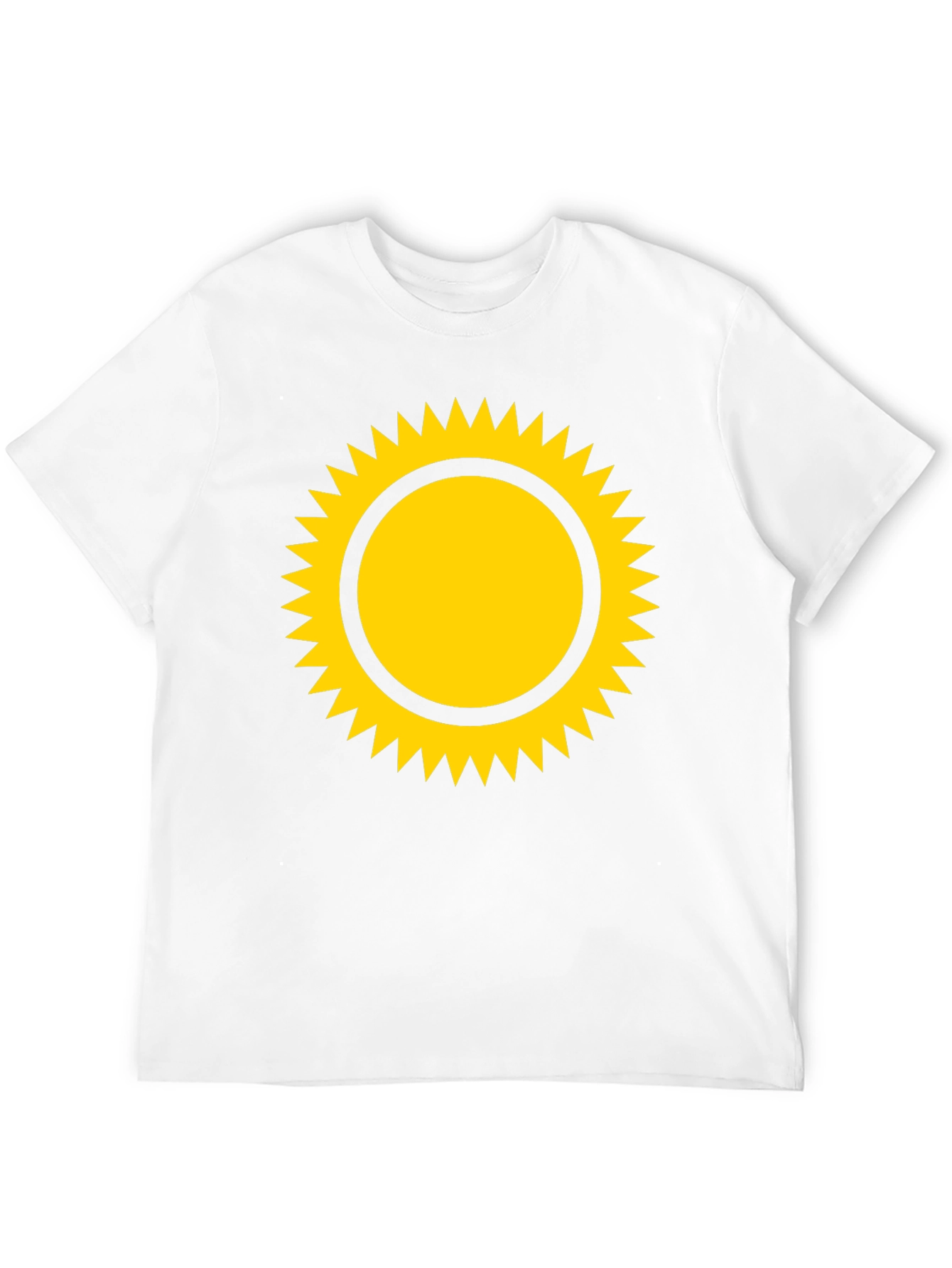 Sunny Graphic Tee - Black Cotton Blend