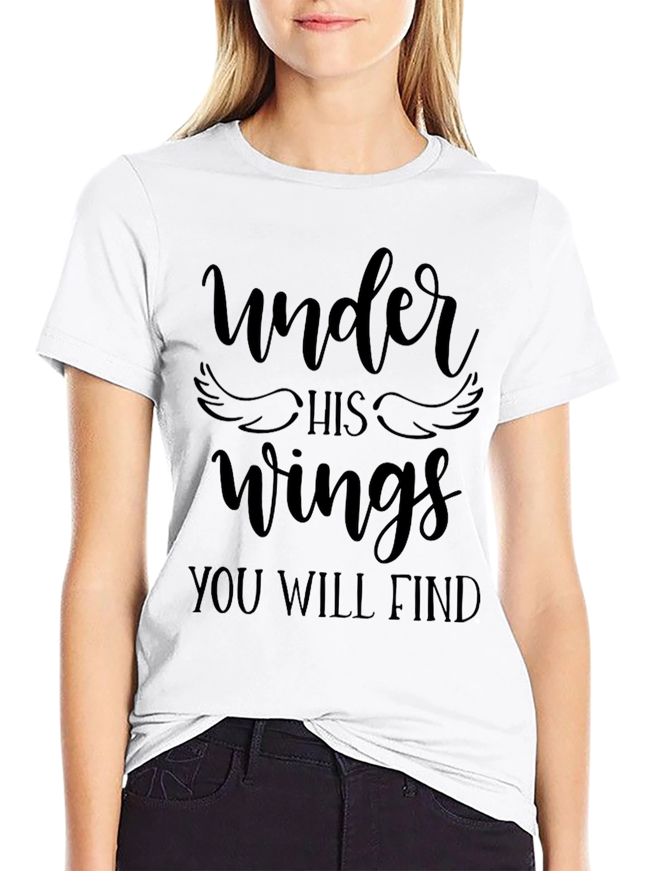 Under His Wings Graphic T-Shirt