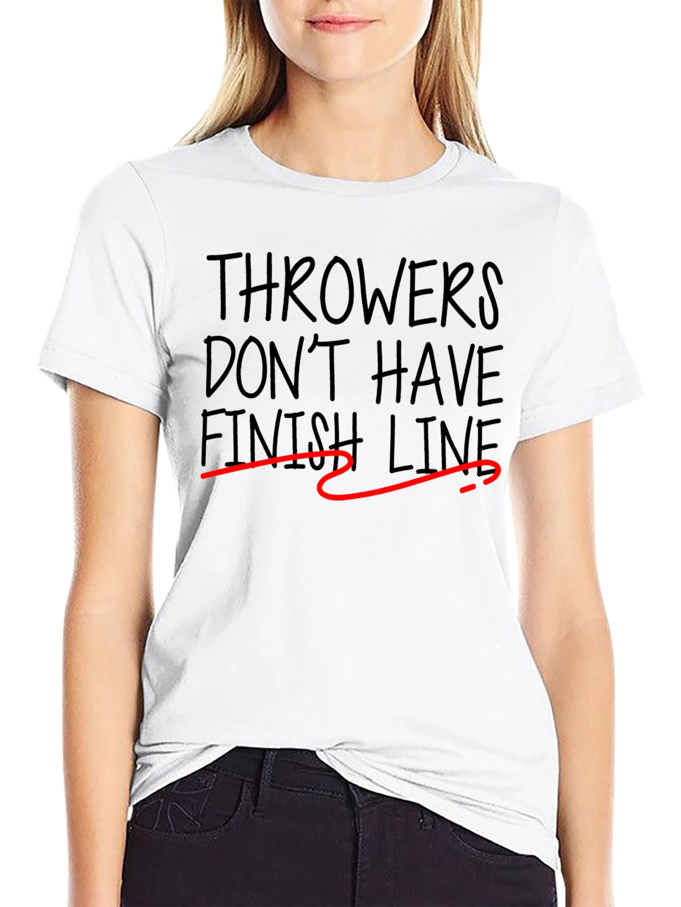 Throwers Dont Have Finish Lines T-Shirt